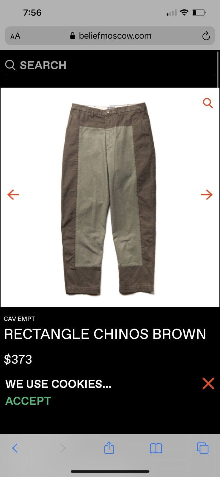 Cav Empt Cav Empt Color Blocked Pants Size US 34 / EU 50 - 6 Thumbnail