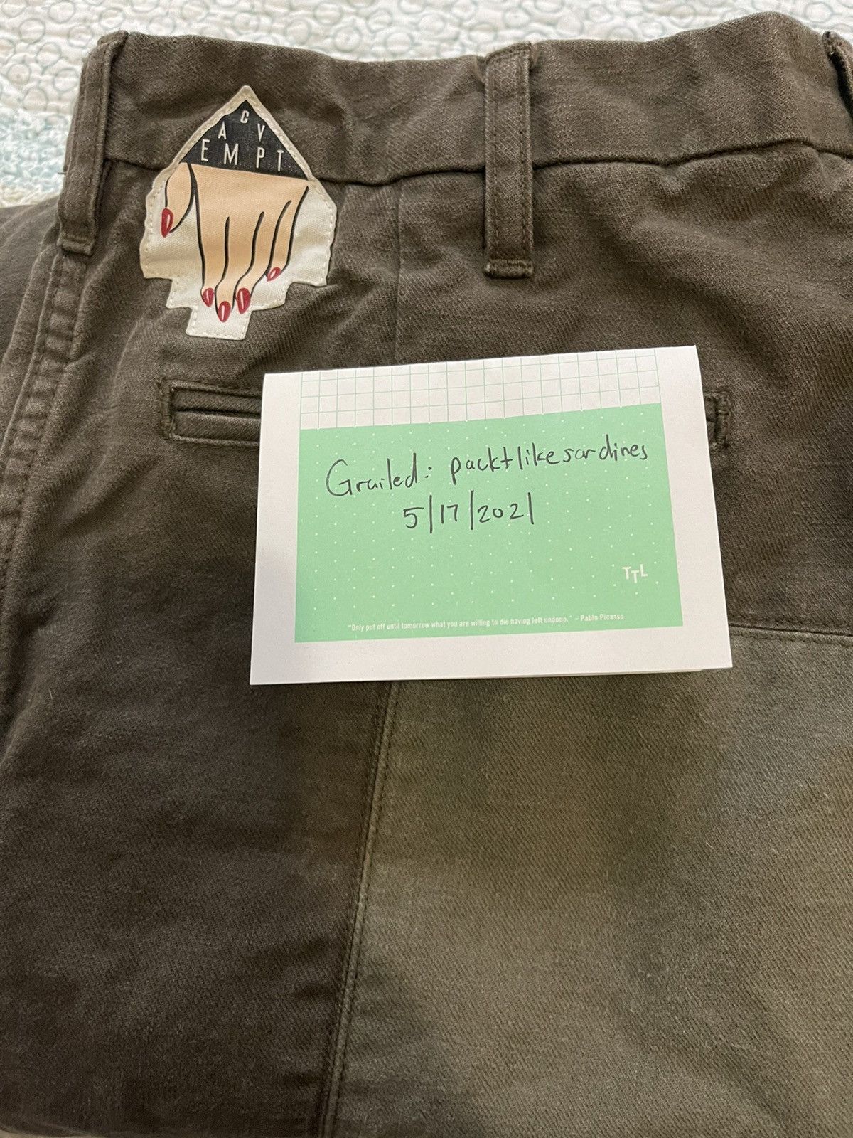 Cav Empt Cav Empt Color Blocked Pants Size US 34 / EU 50 - 8 Thumbnail