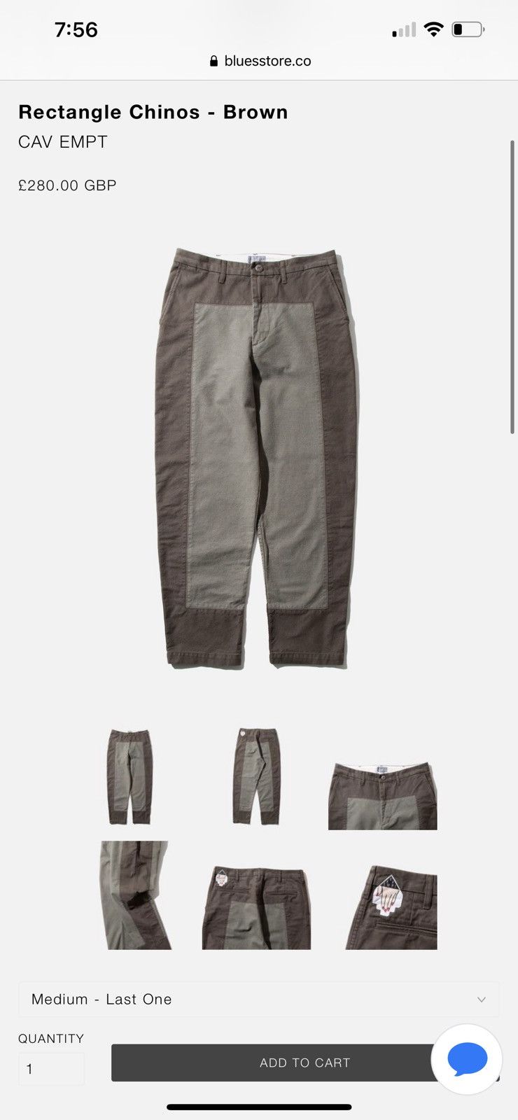 Cav Empt Cav Empt Color Blocked Pants Size US 34 / EU 50 - 7 Thumbnail