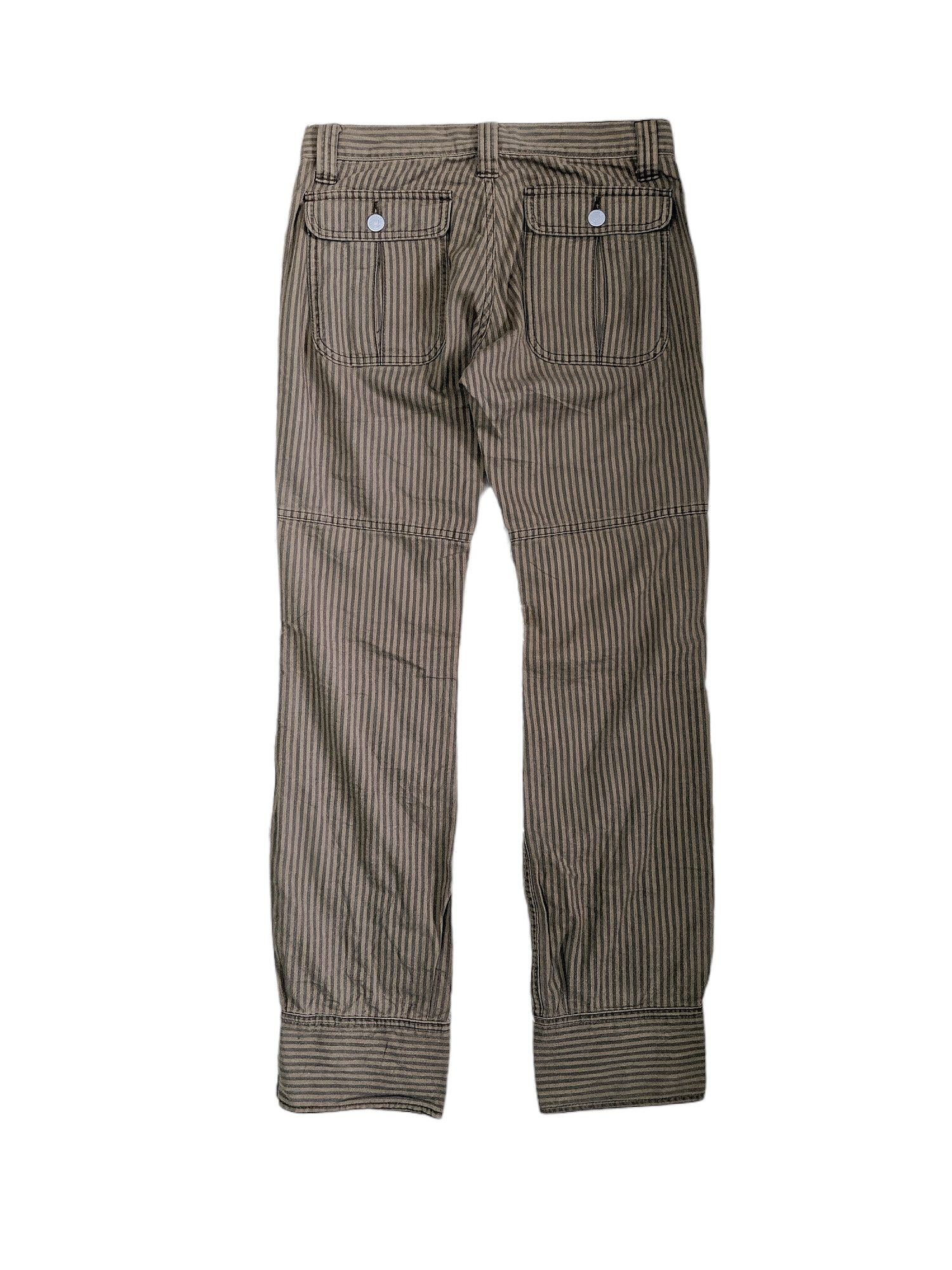 Hysteric Glamour Hickory stripes design bush pants