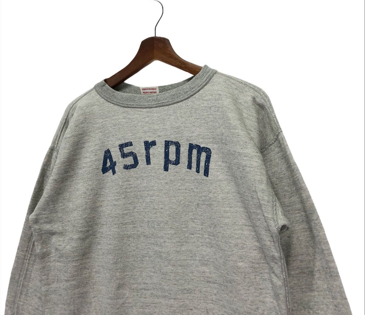 45rpm × Japanese Brand Vintage 45rpm Japanese Brand Sweatshirt Medium size Size US M / EU 48-50 / 2 - 3 Thumbnail