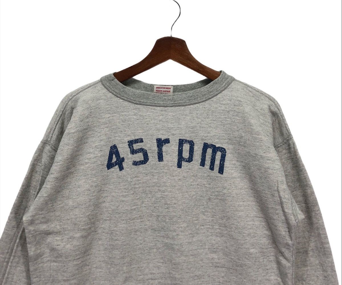 45rpm × Japanese Brand Vintage 45rpm Japanese Brand Sweatshirt Medium size Size US M / EU 48-50 / 2 - 4 Thumbnail
