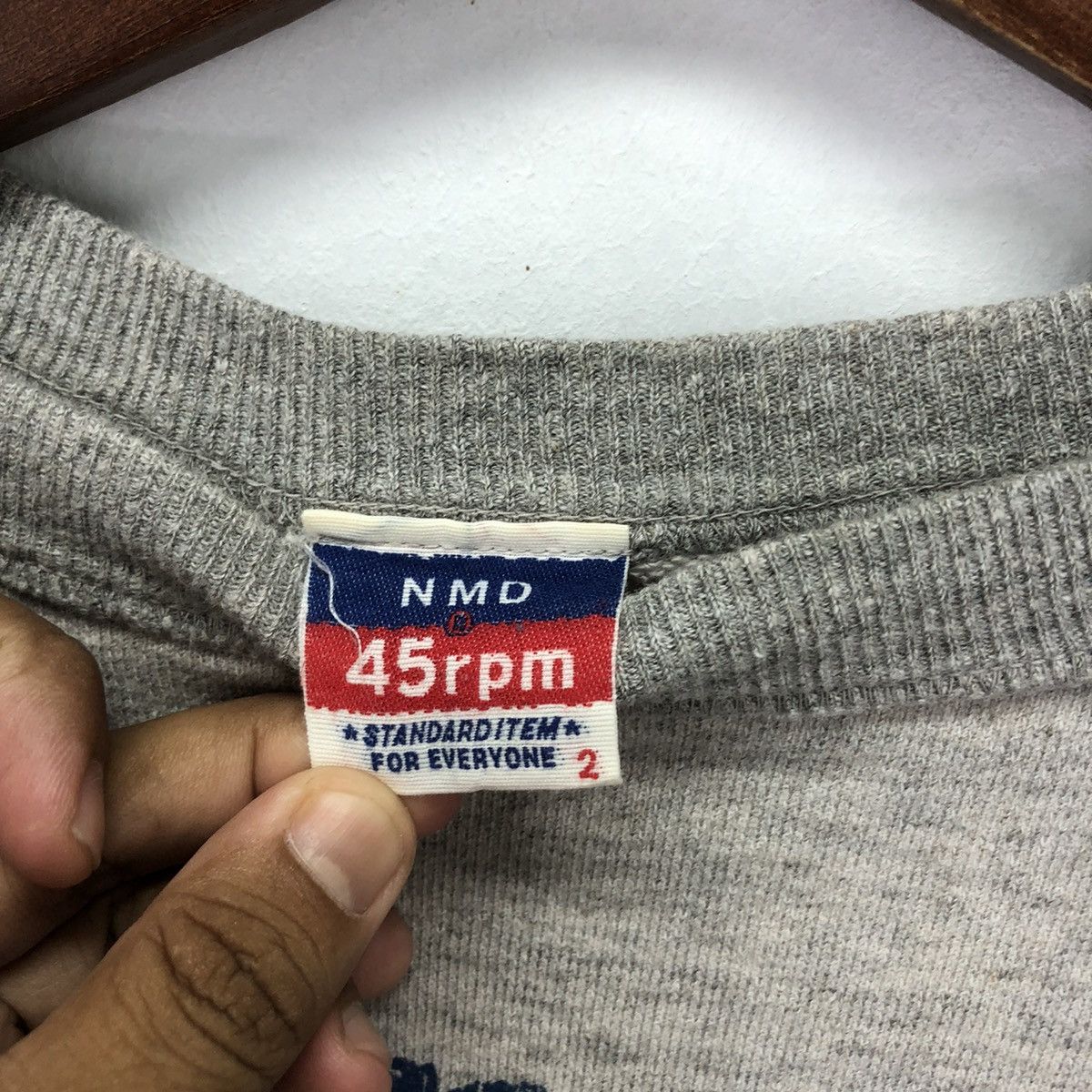45rpm × Japanese Brand Vintage 45rpm Japanese Brand Sweatshirt Medium size Size US M / EU 48-50 / 2 - 5 Thumbnail