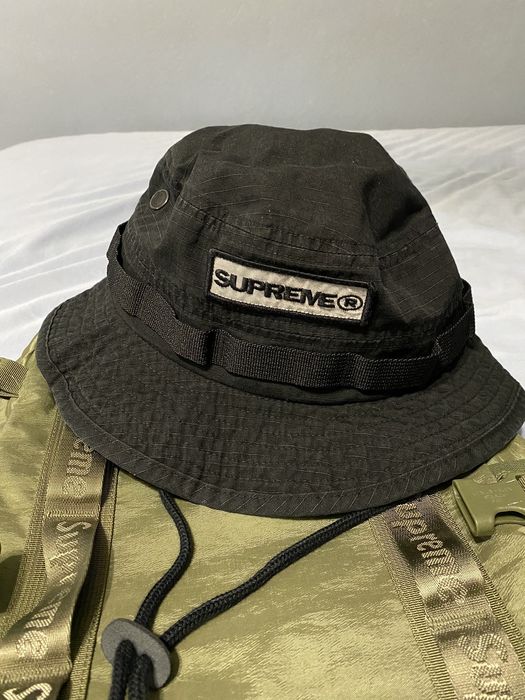 Supreme Supreme Reflective Patch Boonie Medium/Large | Grailed