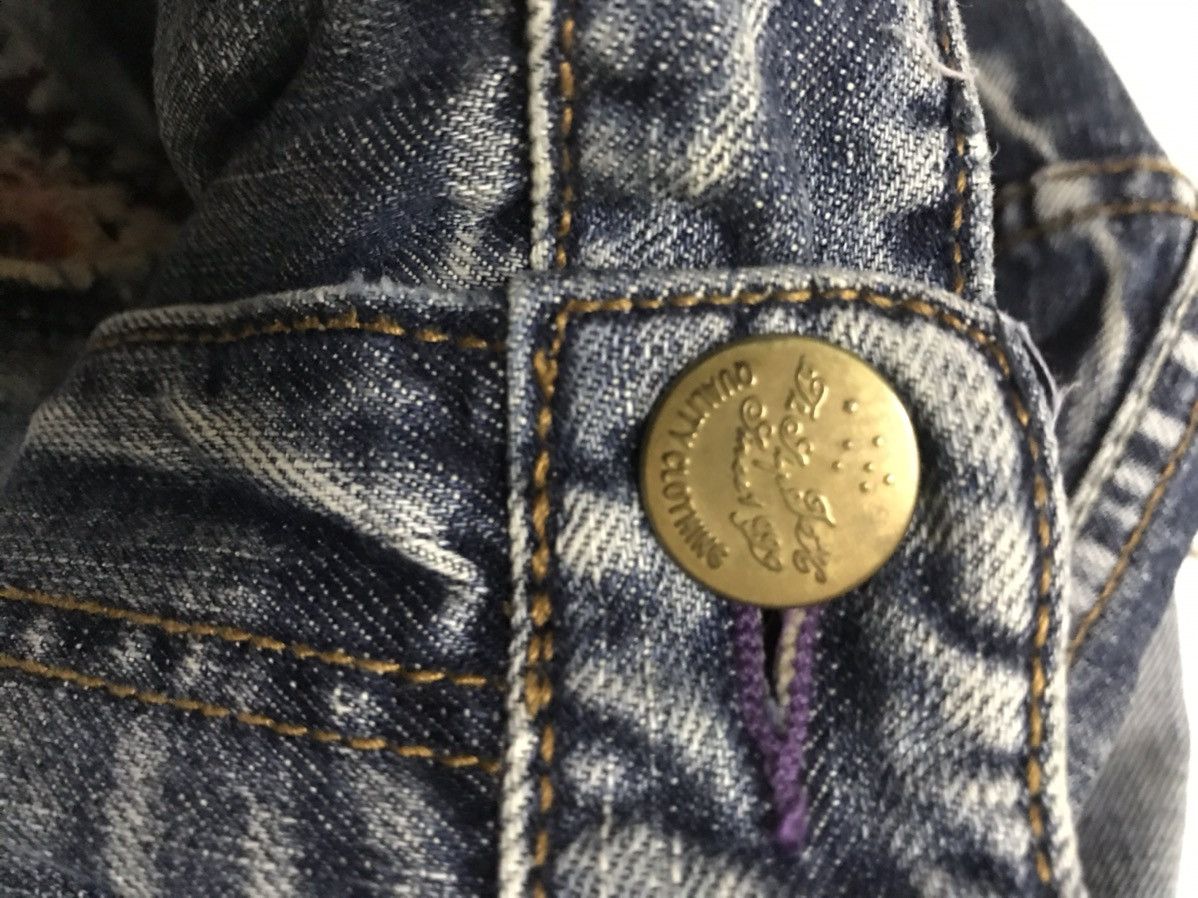 Japanese Brand × Takeo Kikuchi RARE! Takeo Kikuchi Patchwork Boro Distressed Denim Size US 30 / EU 46 - 14 Thumbnail