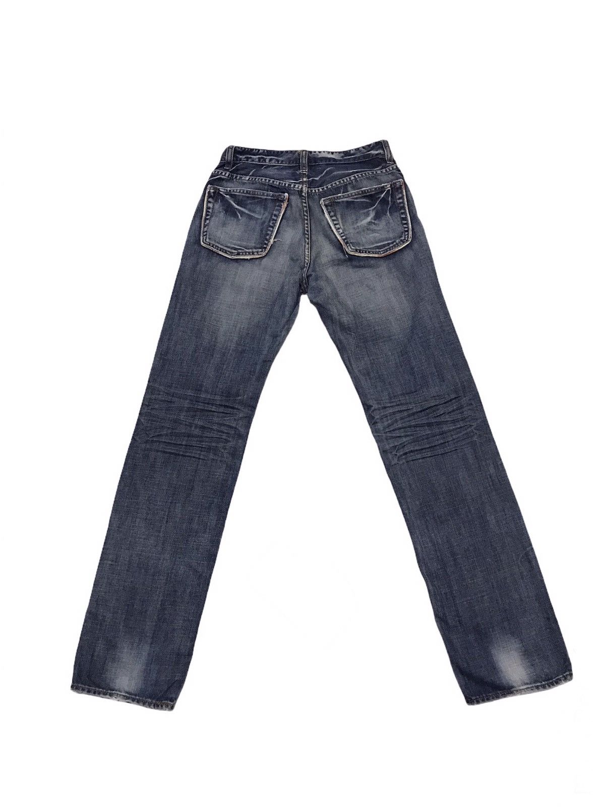 Japanese Brand × Takeo Kikuchi RARE! Takeo Kikuchi Patchwork Boro Distressed Denim Size US 30 / EU 46 - 6 Thumbnail