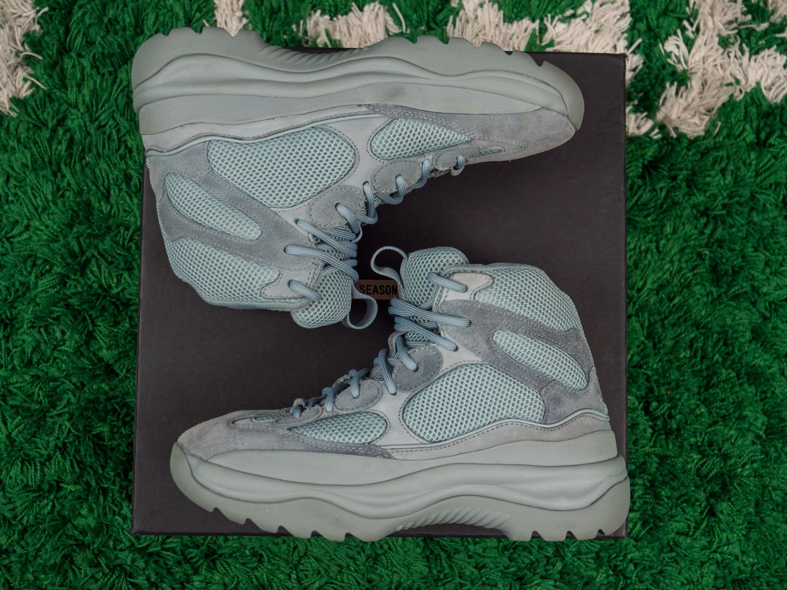 Yeezy VNDS YEEZY SEASON 7 DESERT BOOT HOUSE BLUE DSRT BOOT (44) Size US 11 / EU 44 - 3 Thumbnail