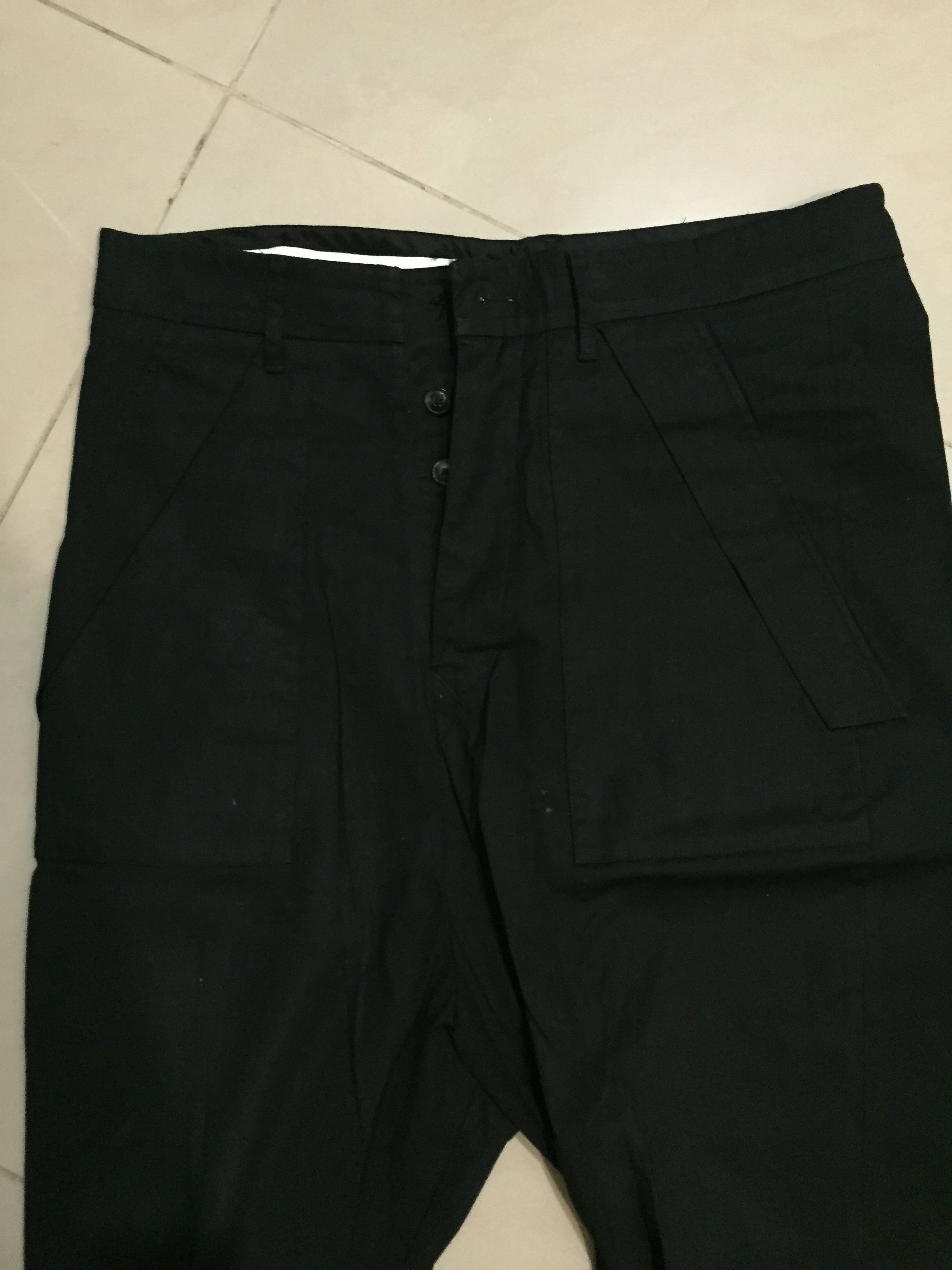 Rick Owens Drop crotch woven pants Size US 32 / EU 48 - 2 Preview