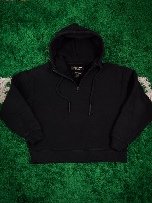 Yeezy half best sale zip hoodie