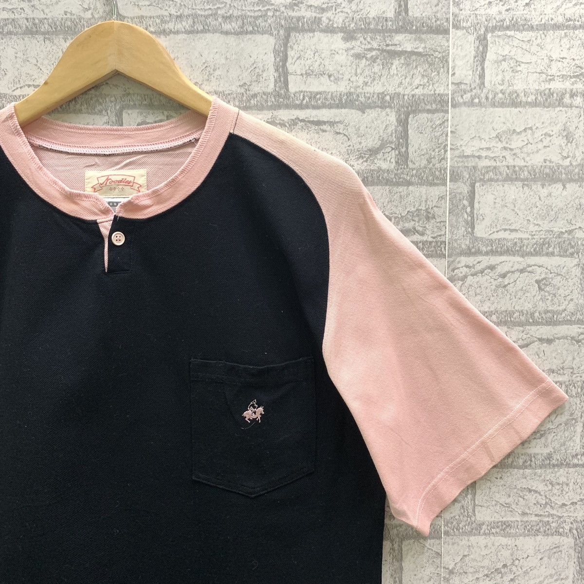 Japanese Brand Noodles Japanese Brand Ranglan Single Pocket T-shirts Size US L / EU 52-54 / 3 - 3 Thumbnail