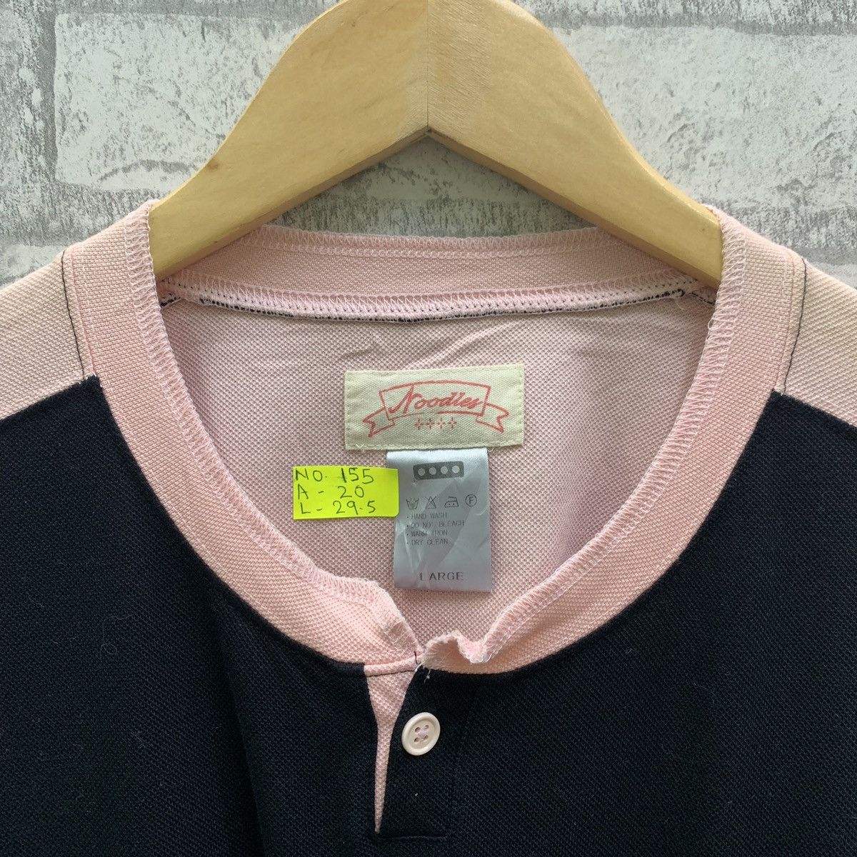 Japanese Brand Noodles Japanese Brand Ranglan Single Pocket T-shirts Size US L / EU 52-54 / 3 - 5 Thumbnail