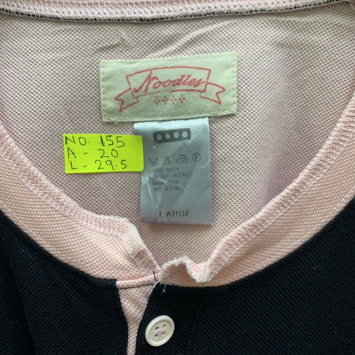 Japanese Brand Noodles Japanese Brand Ranglan Single Pocket T-shirts Size US L / EU 52-54 / 3 - 4 Thumbnail