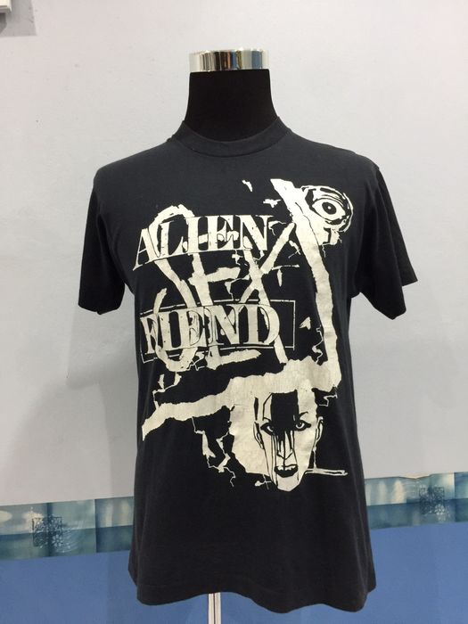 Vintage Vintage Alien Sex Fiend Band Punk T Shirt Grailed