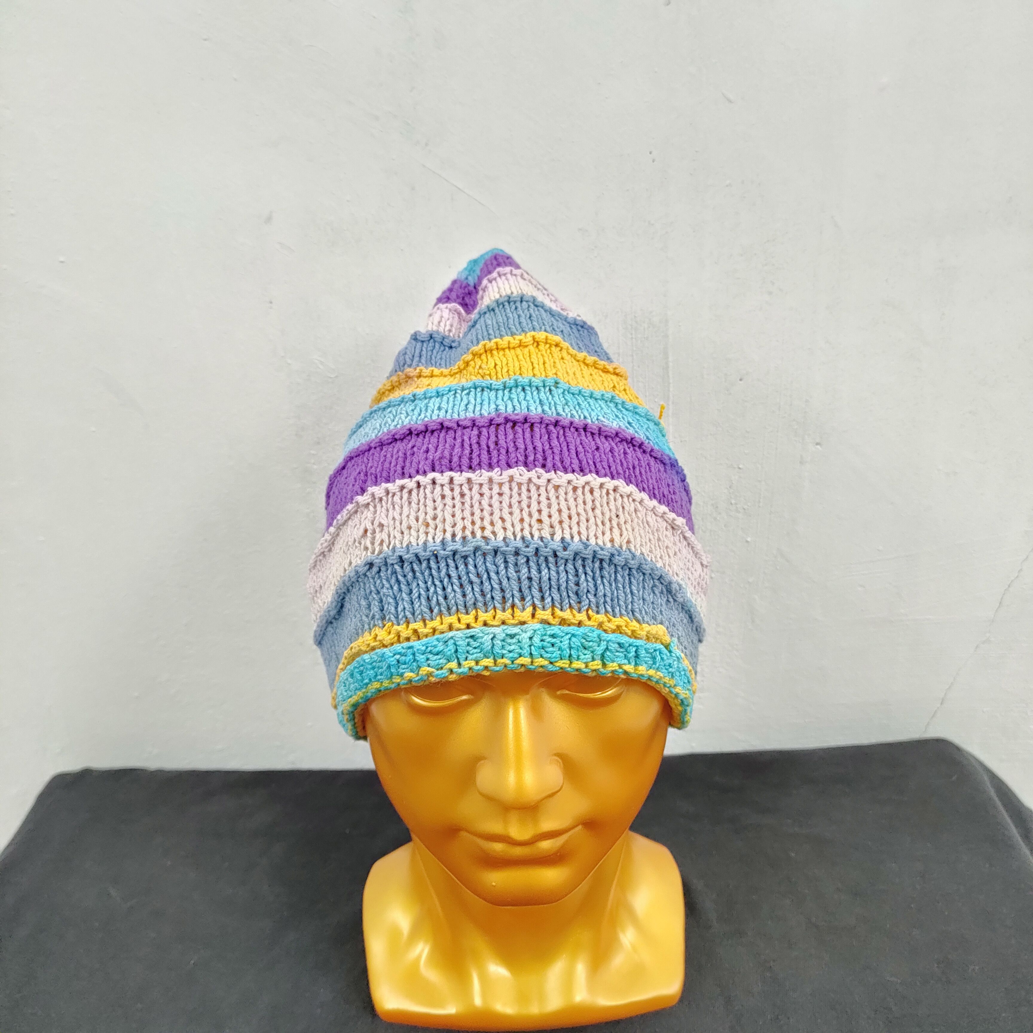 OVER THE STRiPES × Other 💥 BESTOFFER 💥 STRIPE BEANIE HAT MULTICOLOR Size ONE SIZE - 3 Thumbnail