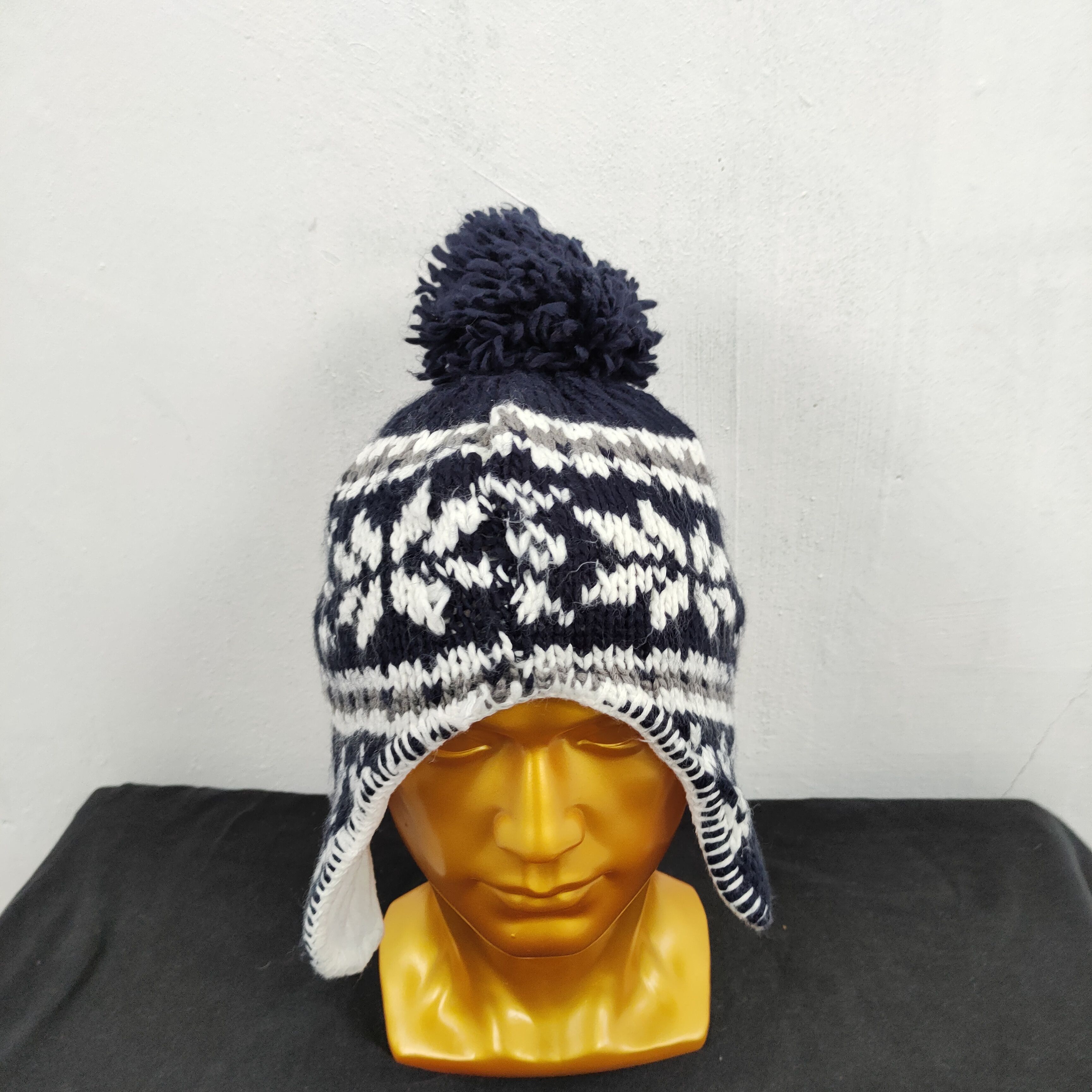 Japanese Brand 💥 BESTOFFER 💥 JAPANESE NAVAJO BEANIE HAT Size ONE SIZE - 4 Thumbnail