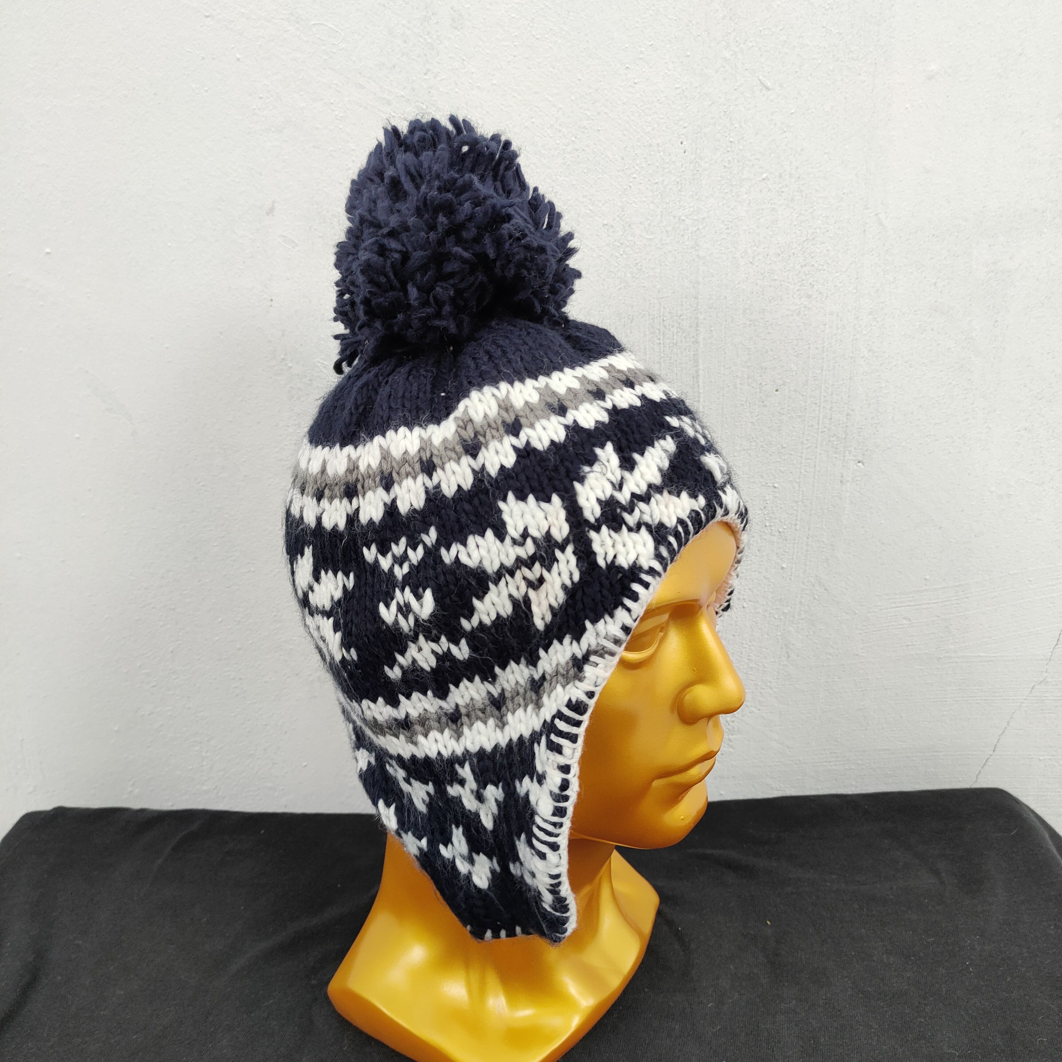 Japanese Brand 💥 BESTOFFER 💥 JAPANESE NAVAJO BEANIE HAT Size ONE SIZE - 2 Thumbnail