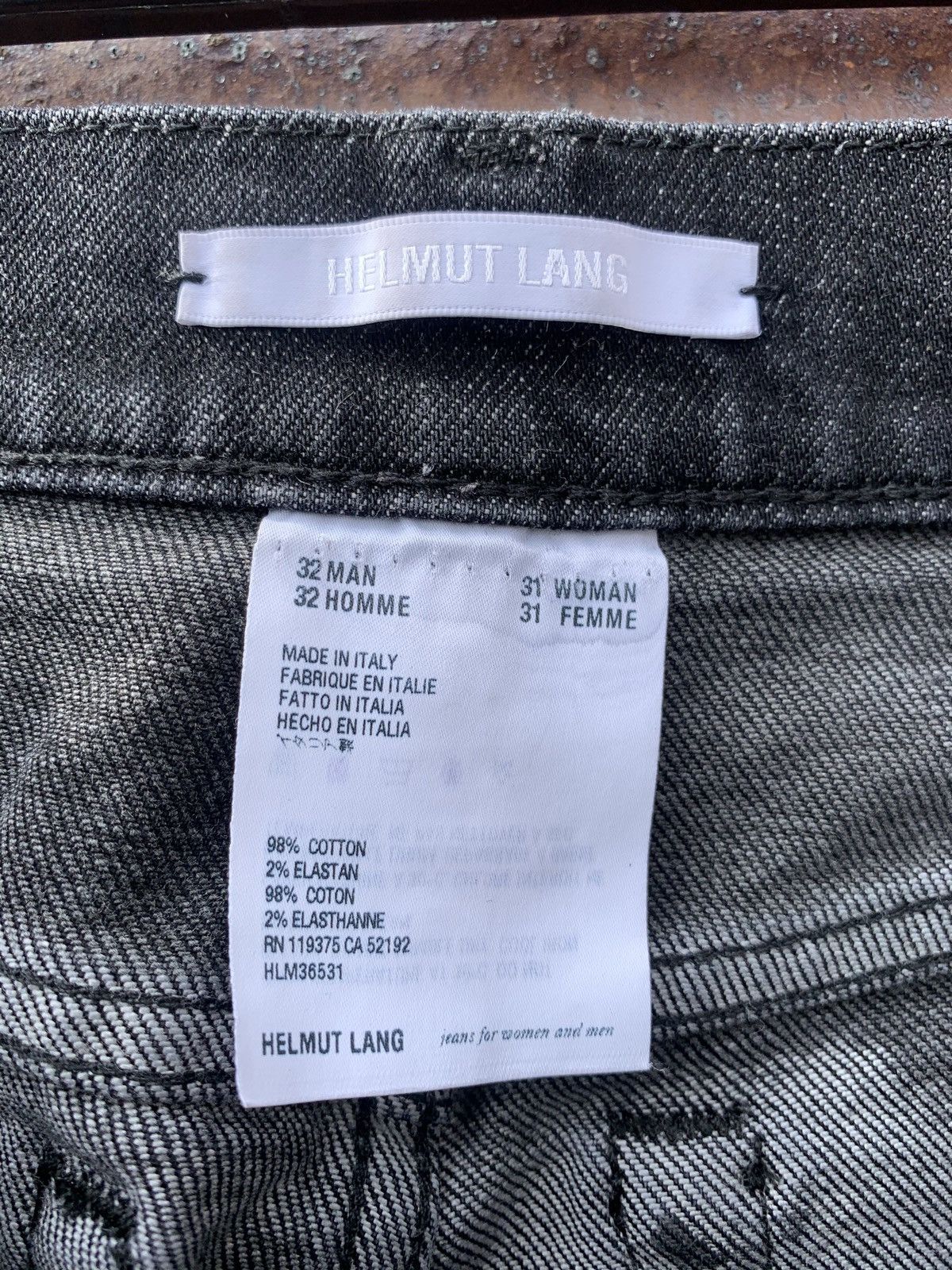 Helmut Lang Helmut Lang Flared Denim Size US 31 - 3 Thumbnail