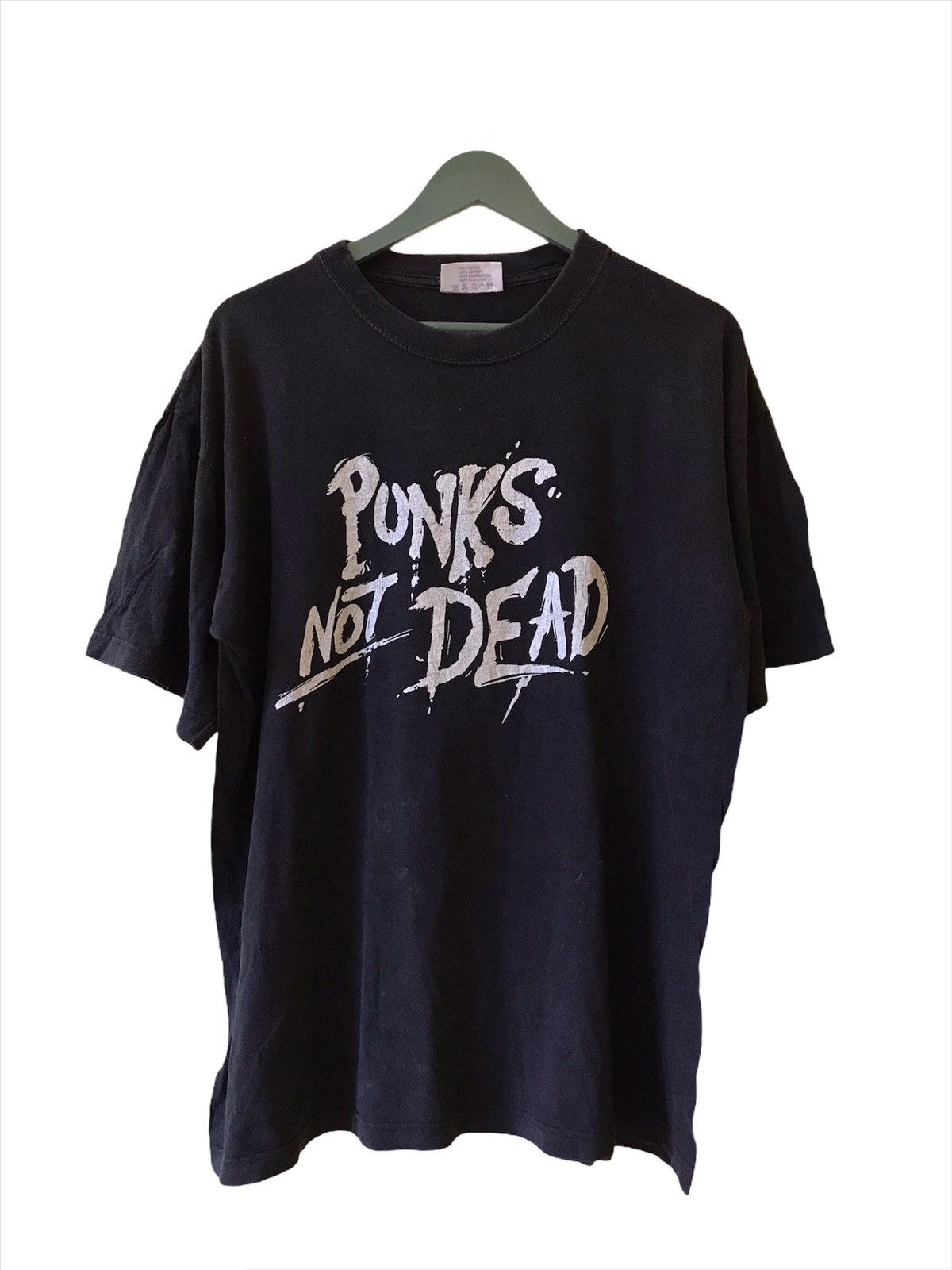 Fugazi Vintage Fugazi Punk Not Dead Tee Size US L / EU 52-54 / 3 - 1 Thumbnail