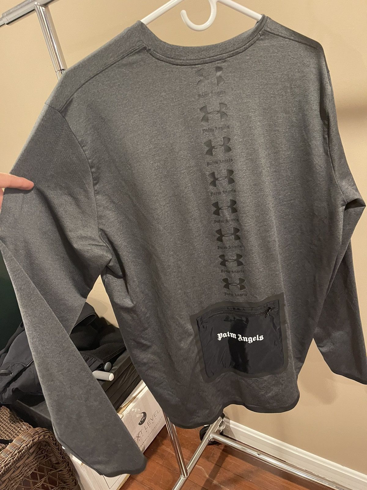 Palm Angels Under Armour Long Sleeve Tee
