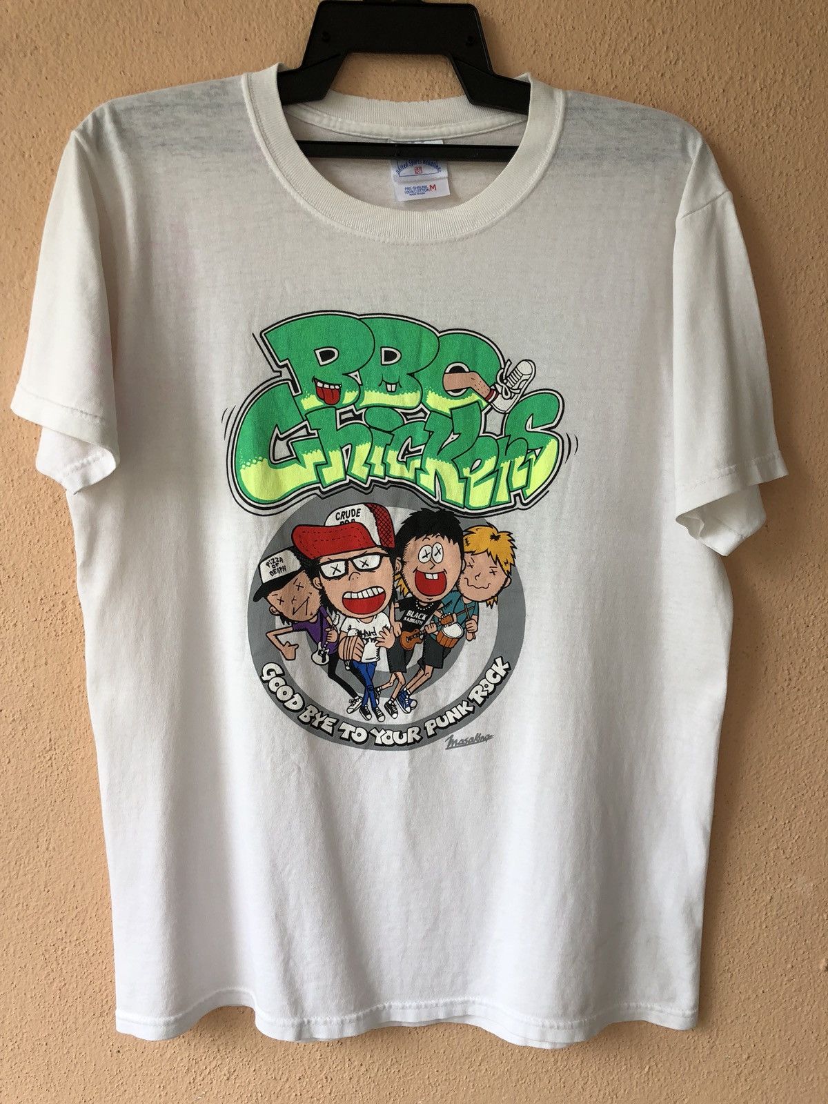 Vintage BBQ Chickens Pizza Of Death Band Tee