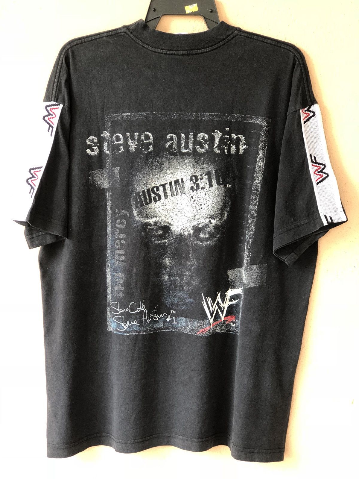 Vintage Vintage 90s STONE COLD WWF Wrestling Promo Tee Size US L / EU 52-54 / 3 - 9 Thumbnail