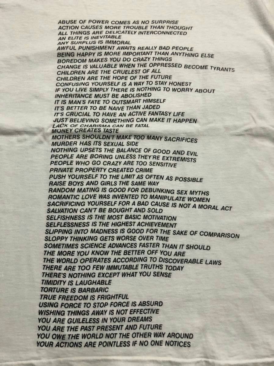 Vintage Vintage Jenny Holzer ‘Trueisms’ 1987 Neo-Conceptual Art Size US L / EU 52-54 / 3 - 5 Thumbnail