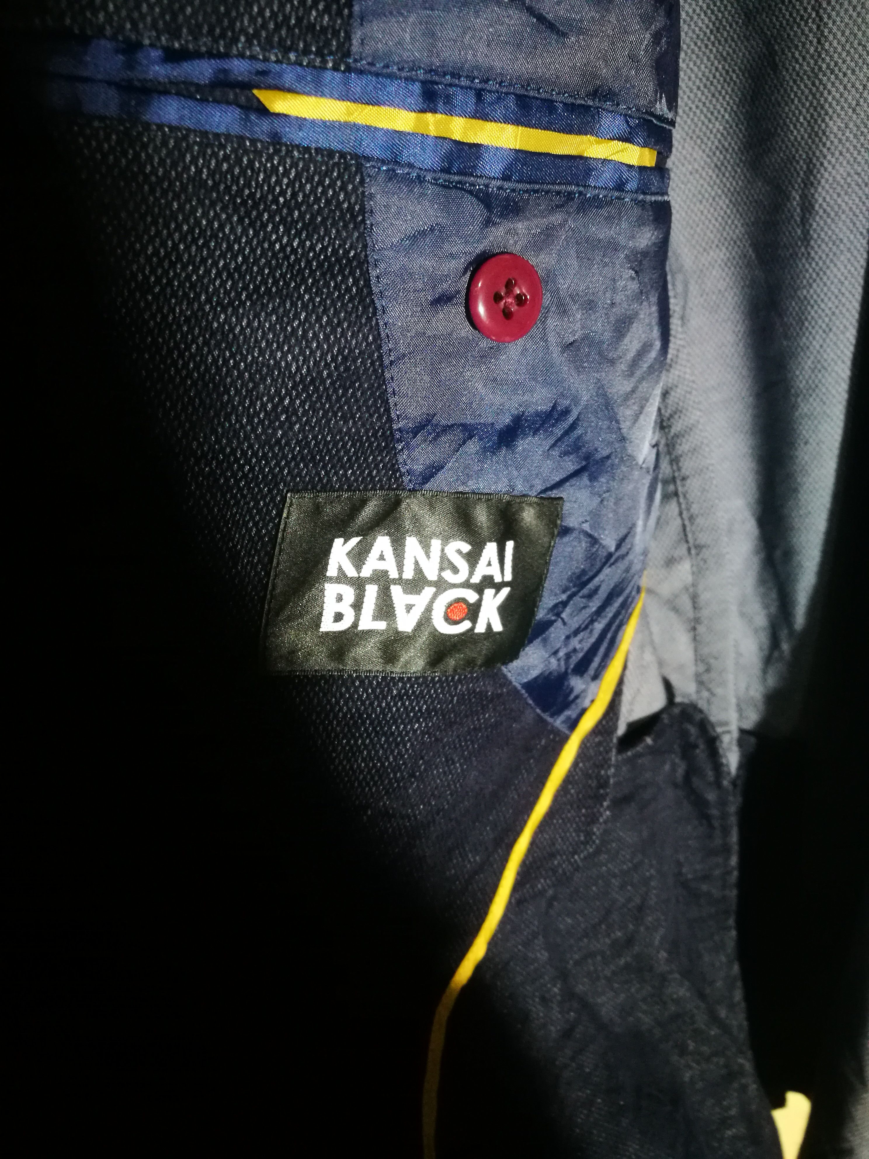 Kansai Yamamoto Kansai Black Blazers Size 38R - 6 Thumbnail