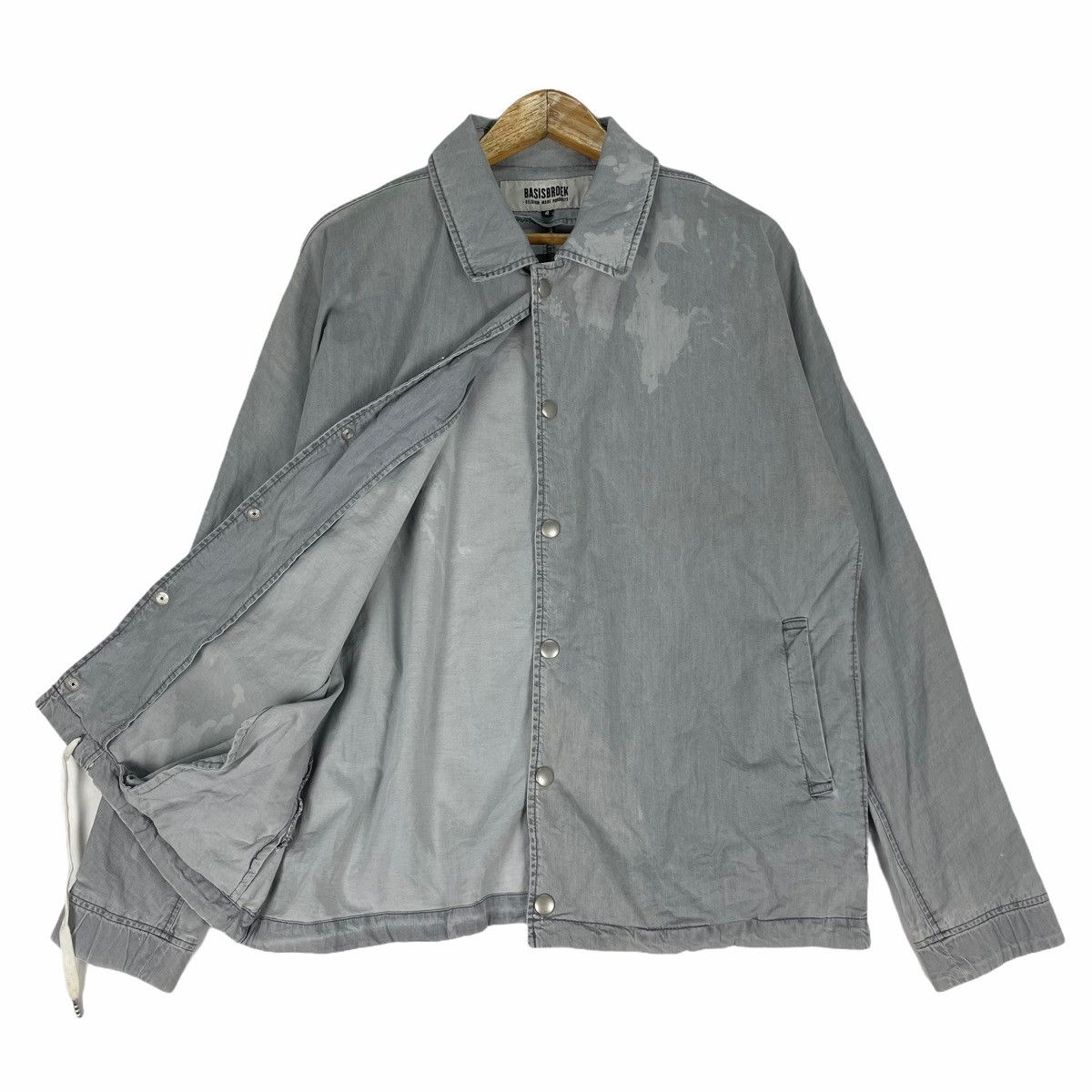 ☀️BASISBROEK Belgium Made Camo Button Light Jacket