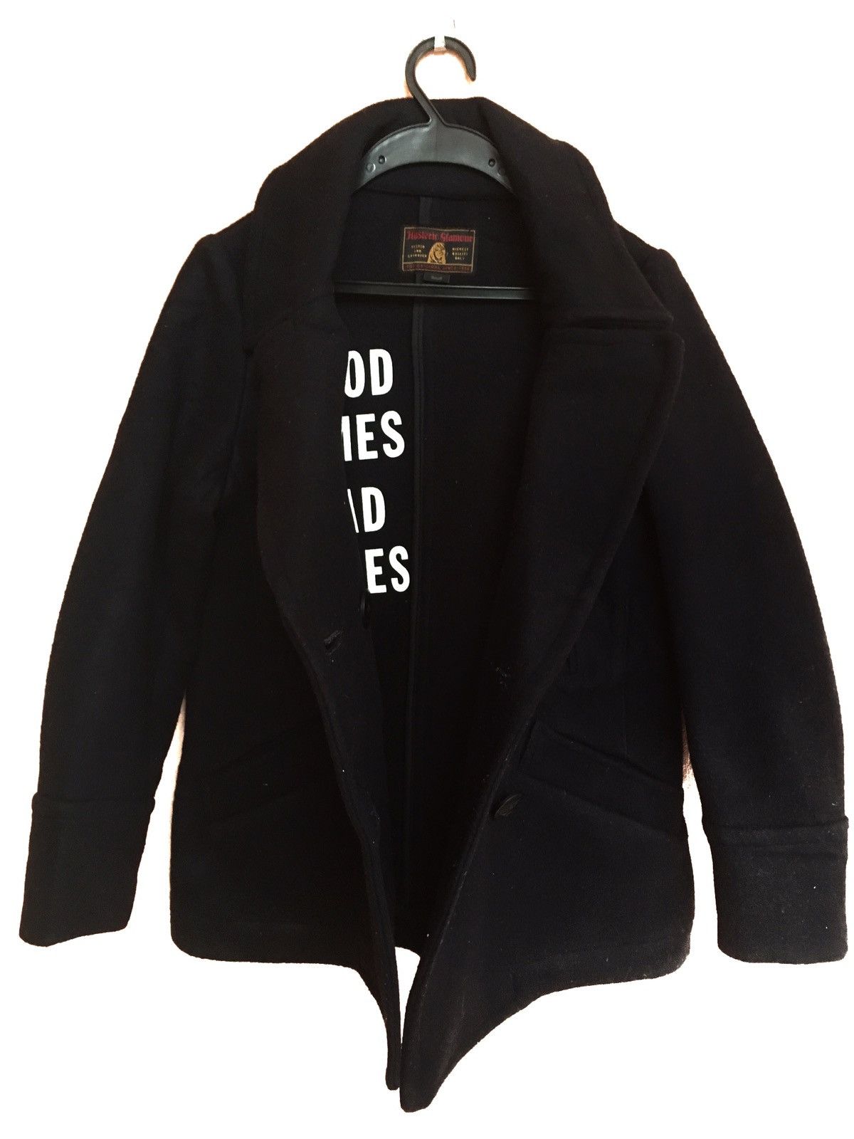 Hysteric Glamour × Japanese Brand × Seditionaries 🔥LAST BINDING🔥VINTAGE 90s Hysteric Glamour Wool Jacket Size US S / EU 44-46 / 1 - 1 Thumbnail