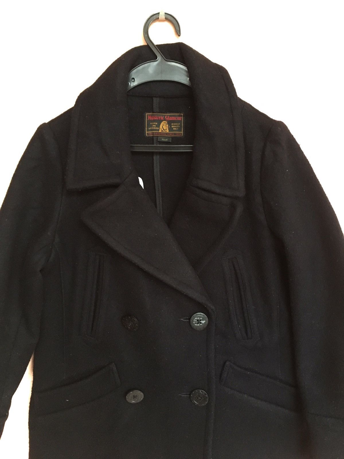 Hysteric Glamour × Japanese Brand × Seditionaries 🔥LAST BINDING🔥VINTAGE 90s Hysteric Glamour Wool Jacket Size US S / EU 44-46 / 1 - 4 Thumbnail