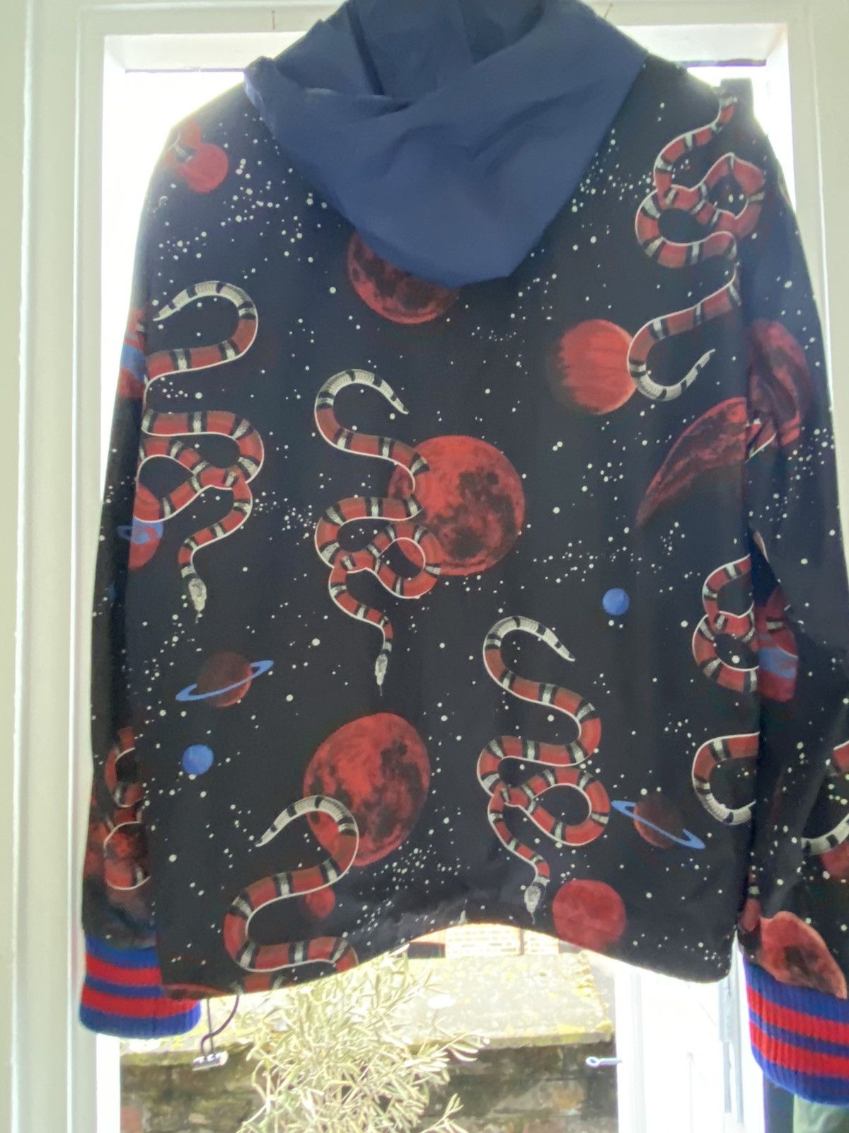 Gucci snake retailer space jacket