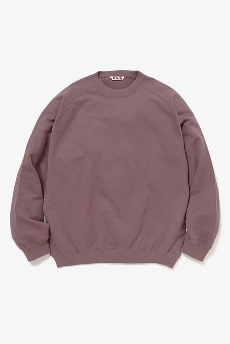 Auralee Super Soft Sweat Big P/O | Grailed