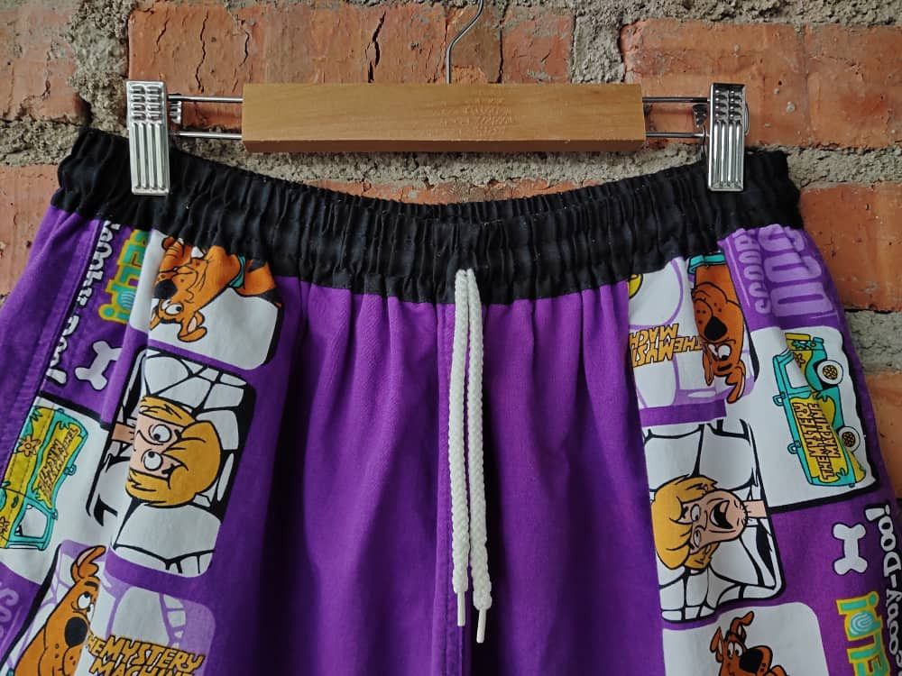Vintage Scooby-Doo! Color Block Rare Short Pants - Main Image