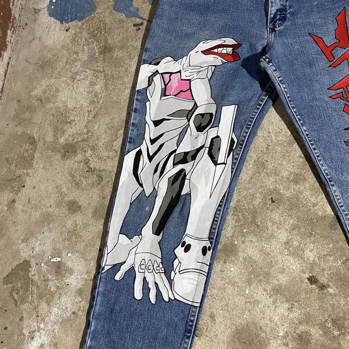 Hand-Painted Denim Jeans : The Genesis Collection