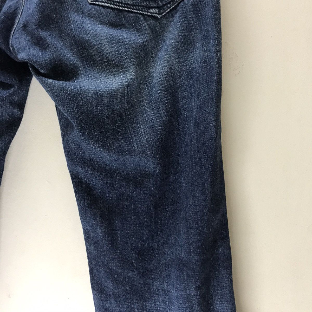Johnbull Denim Selvedge Special Design Buckle Back