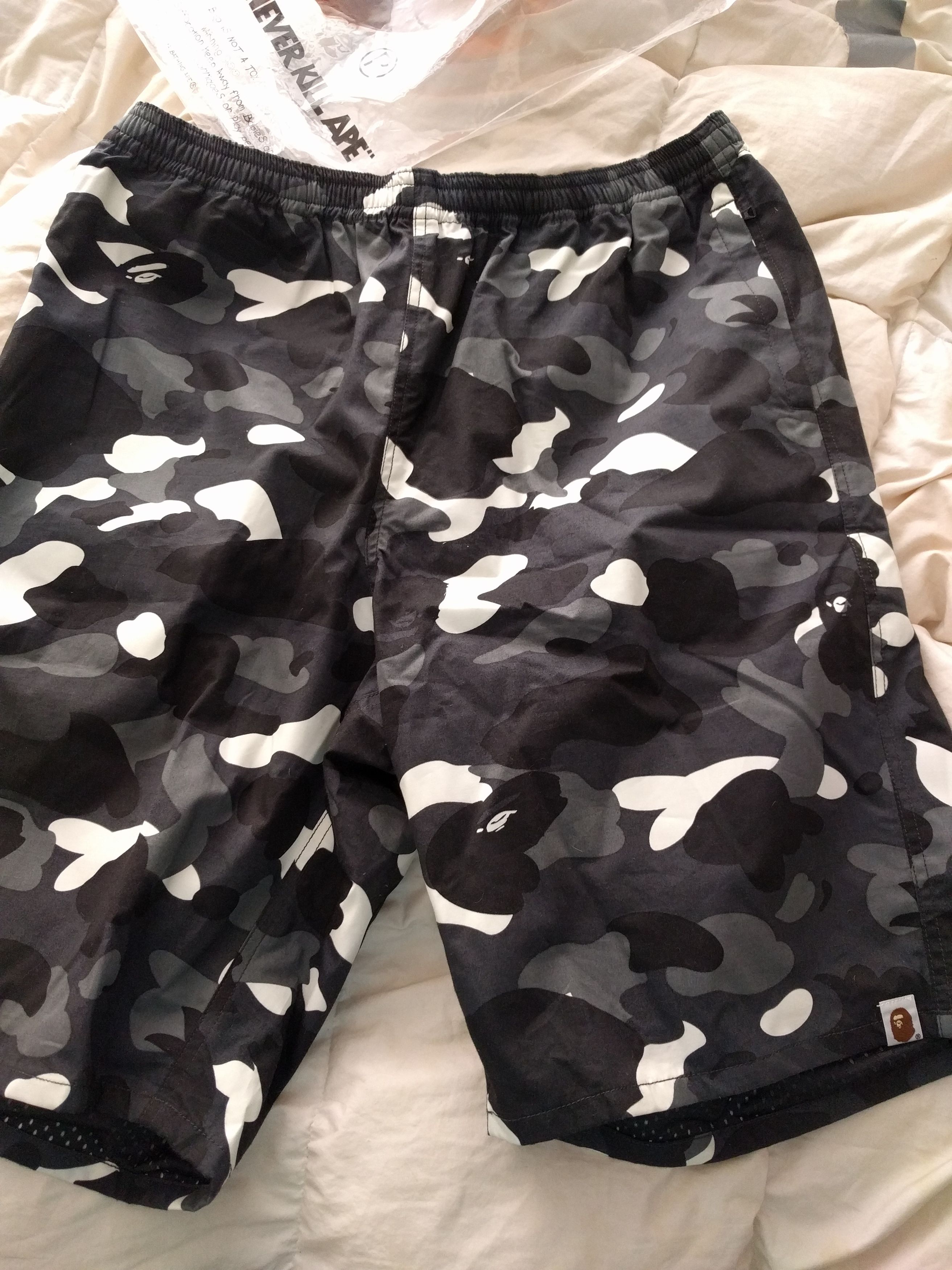 [SS17] BAPE CITY CAMO BEACH SHORTS (GLOW)