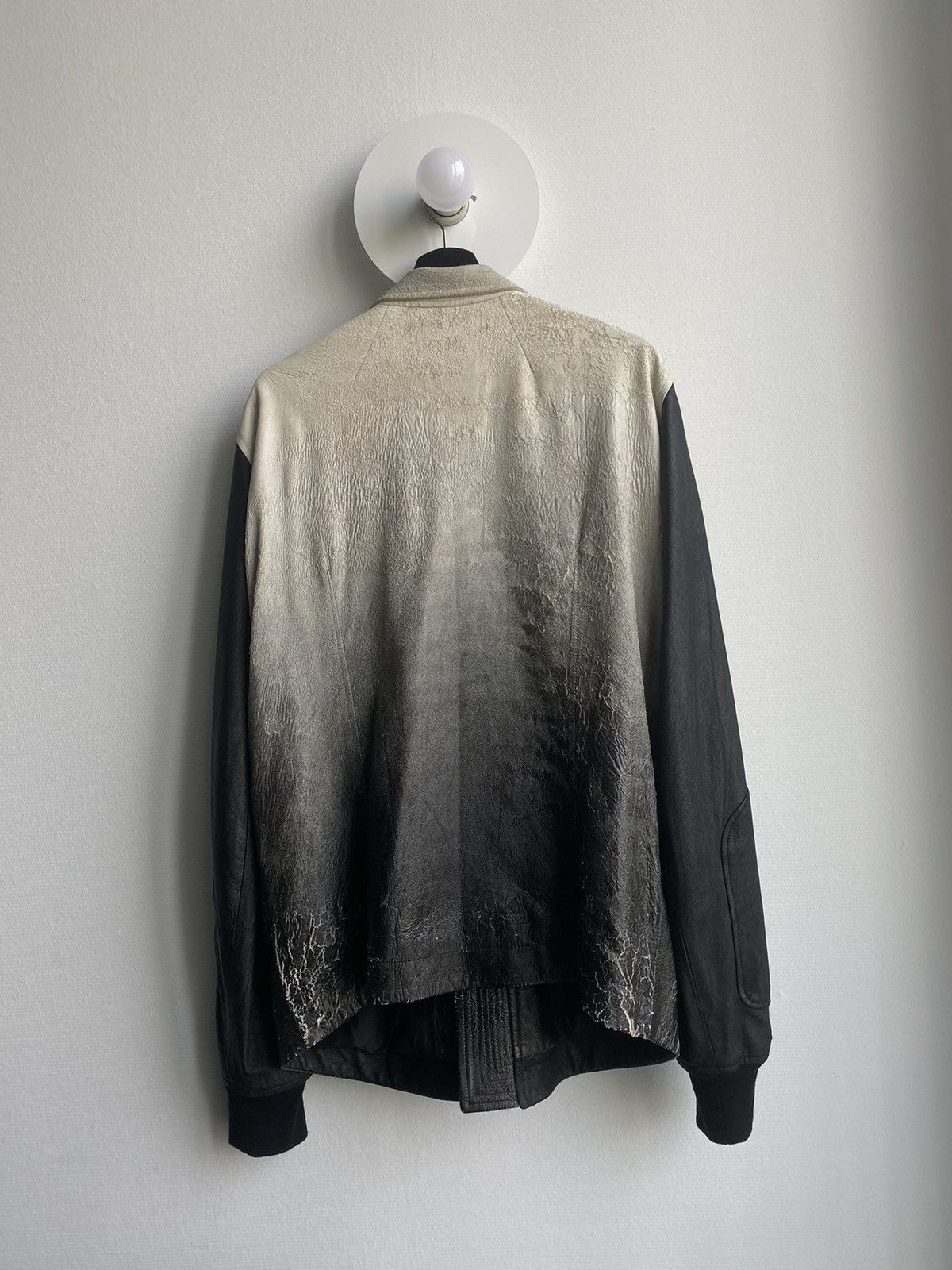 Rick Owens SS09 Gradient Lambskin Leather Jacket Size US XXL / EU 58 / 5 - 4 Thumbnail