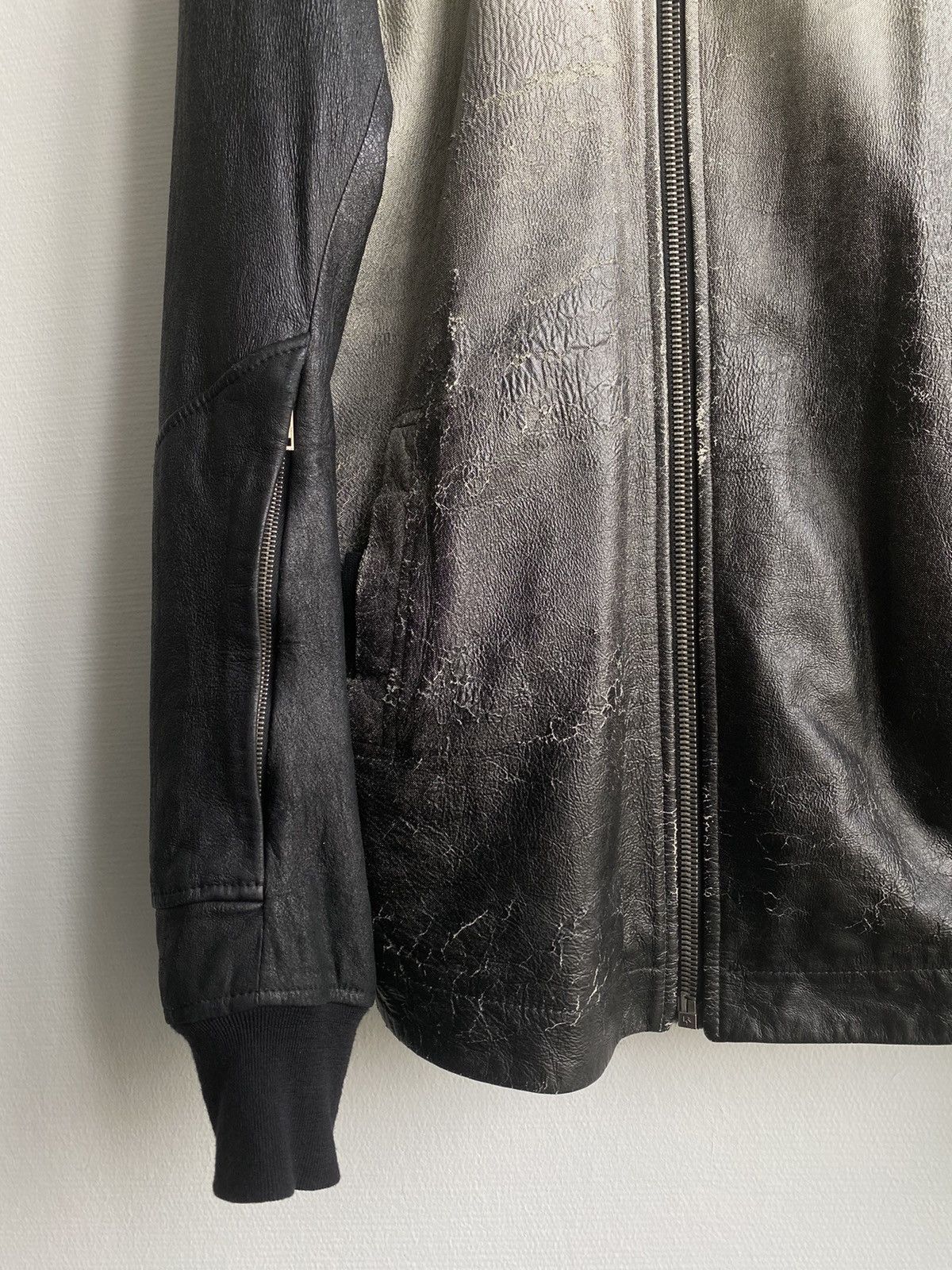Rick Owens SS09 Gradient Lambskin Leather Jacket Size US XXL / EU 58 / 5 - 3 Thumbnail