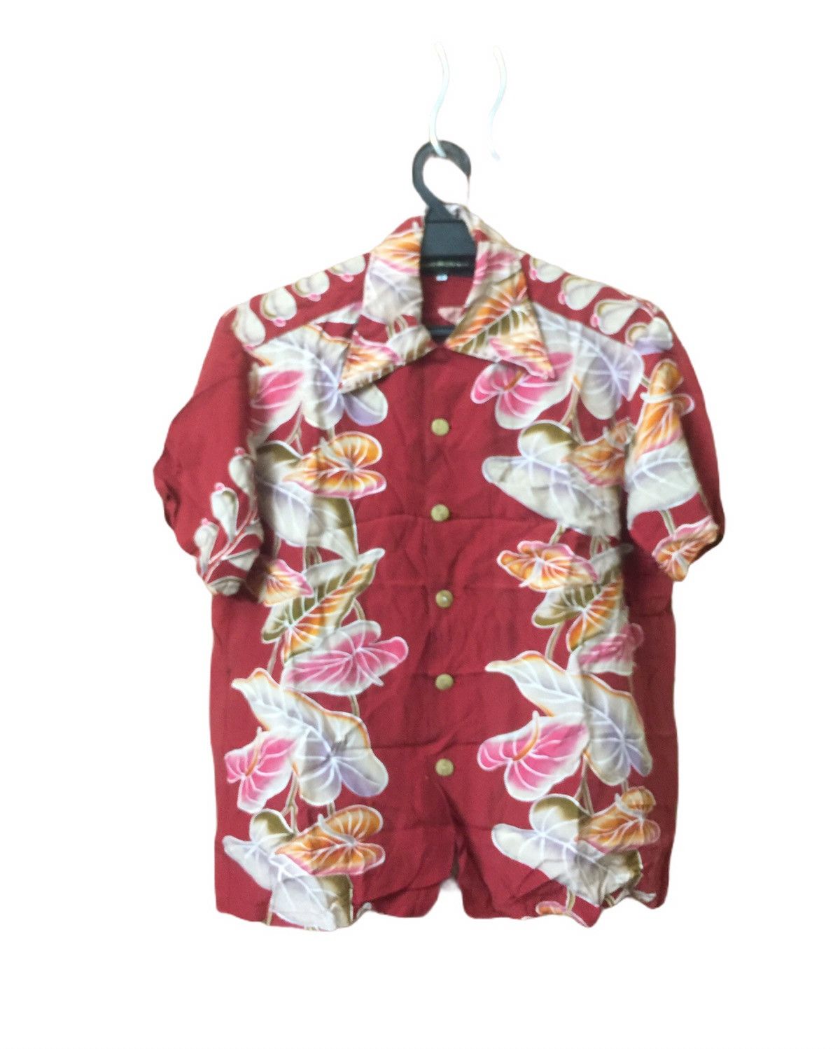 Yamane(evisu) short sleeve Hawaiian style Short Sleeve T Shirts
