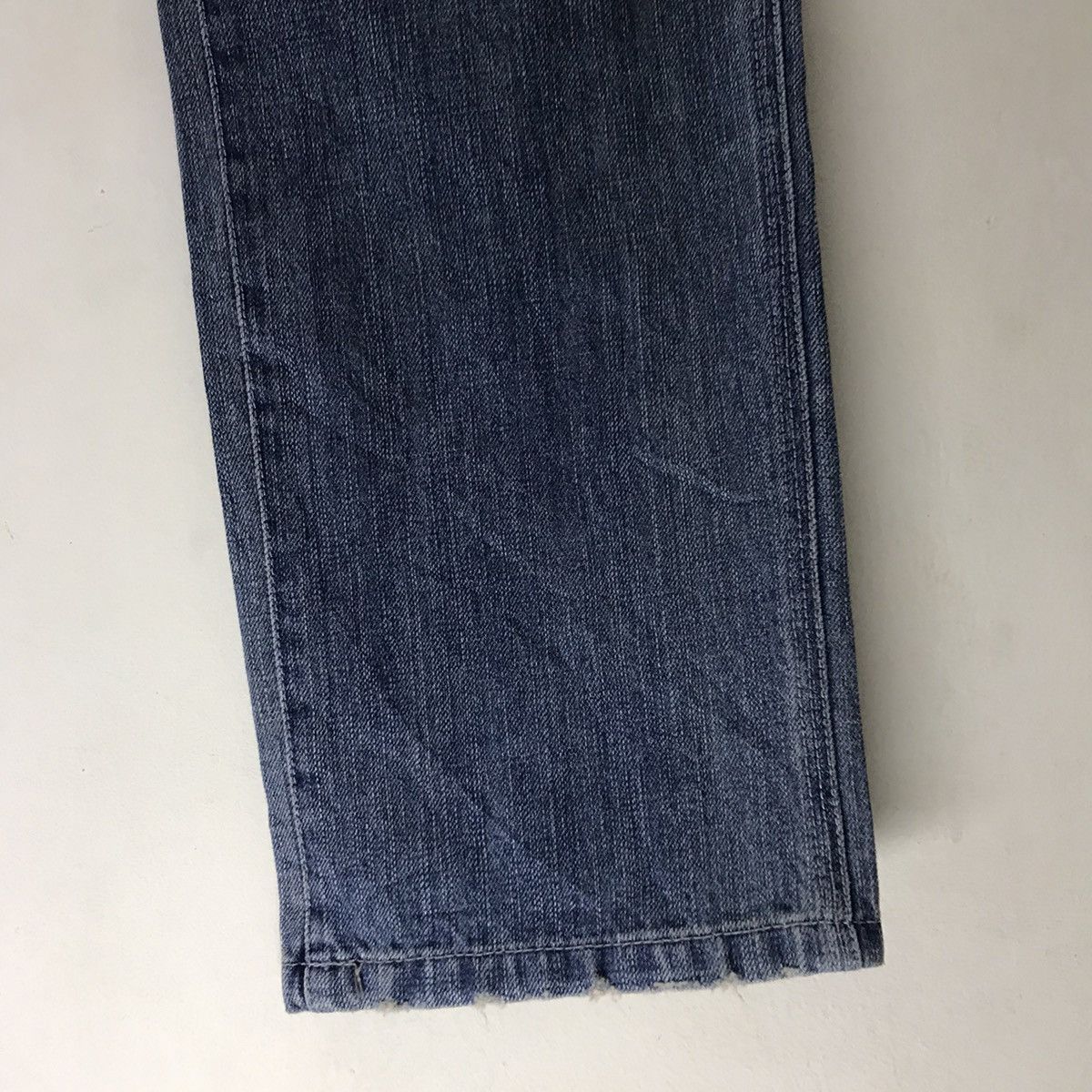 Seditionaries Vintage Hell Cat Punks Denim Spellout Studded Size US 32 / EU 48 - 9 Thumbnail