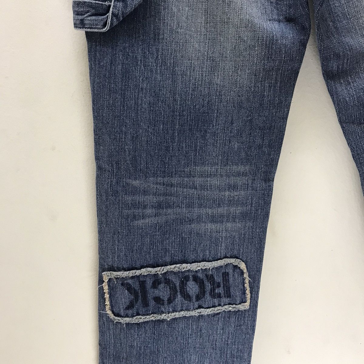 Seditionaries Vintage Hell Cat Punks Denim Spellout Studded Size US 32 / EU 48 - 13 Thumbnail