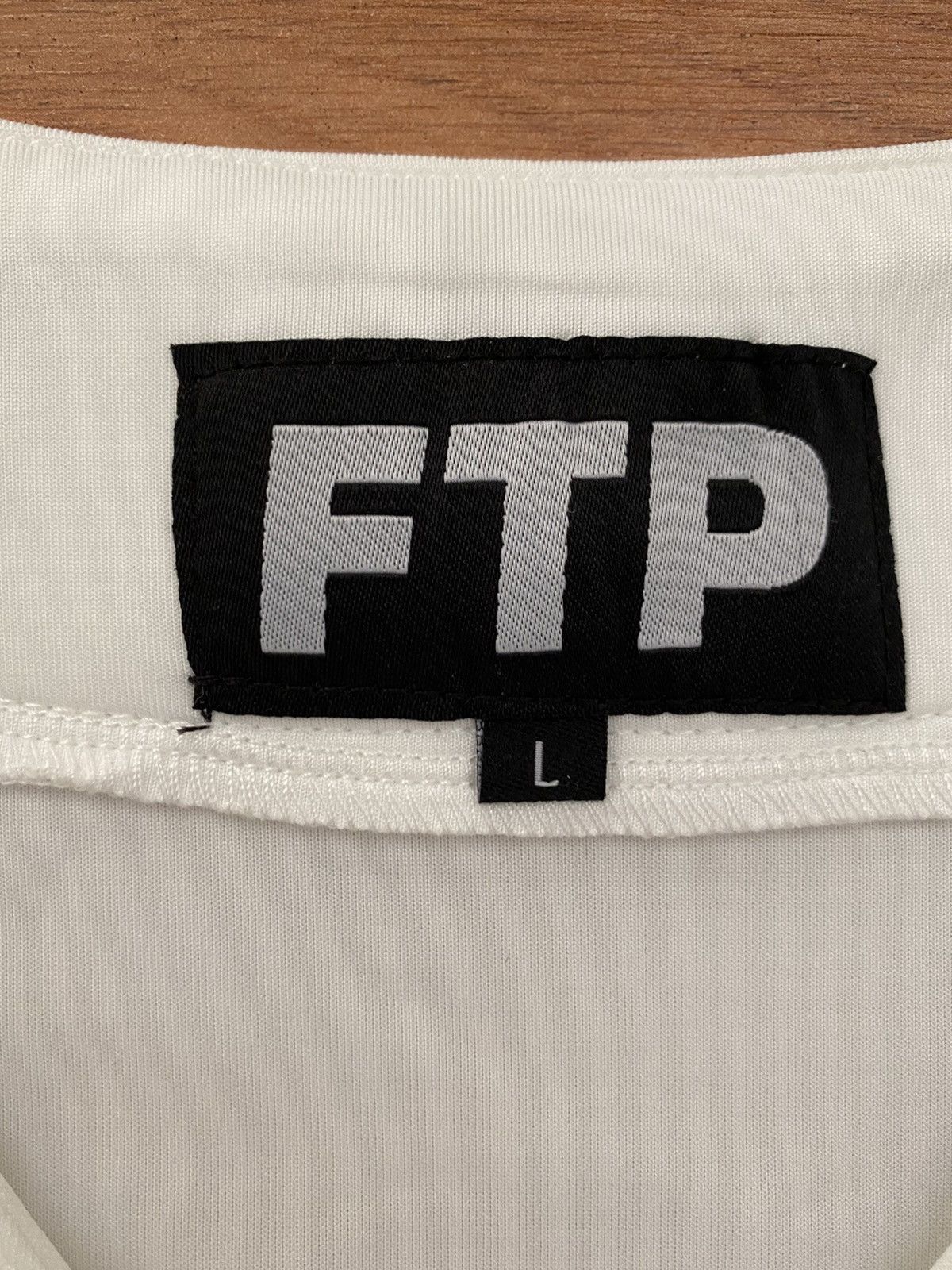 Fuck The Population FTP Script Baseball Jersey Size US L / EU 52-54 / 3 - 4 Thumbnail