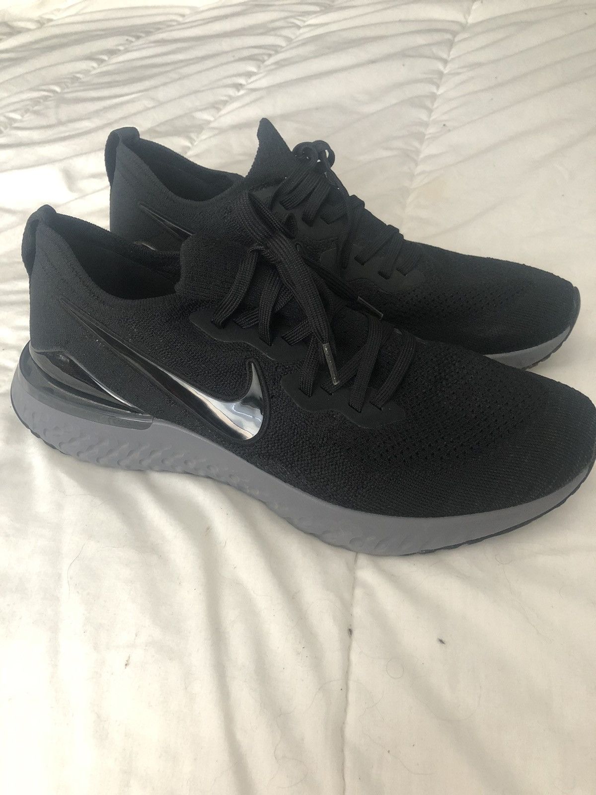 Nike Epic React Flyknit 2 - Black Anthracite Size US 11.5 / EU 44-45 - 5 Thumbnail
