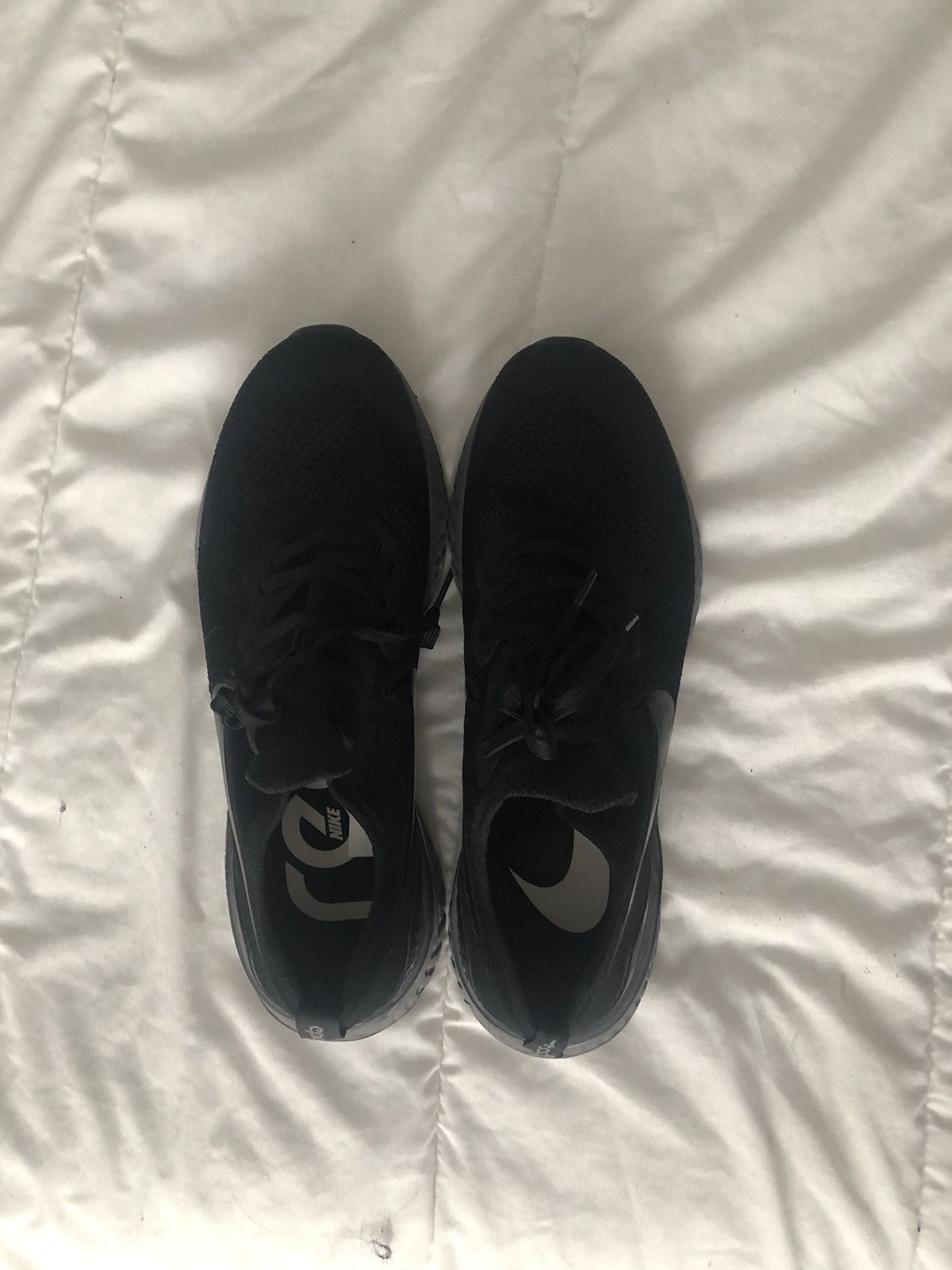 Nike Epic React Flyknit 2 - Black Anthracite Size US 11.5 / EU 44-45 - 4 Thumbnail