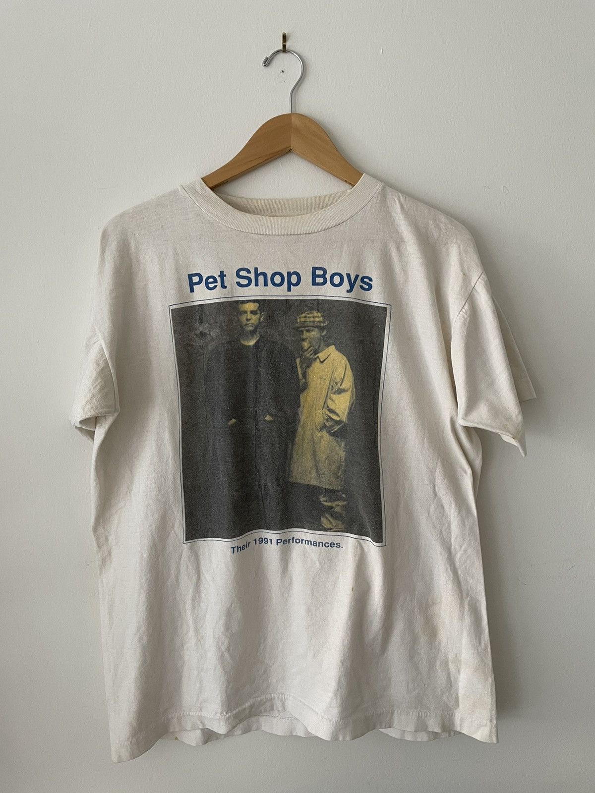 Vintage Pet Shop Boys 1991 Tour Shirt | Grailed