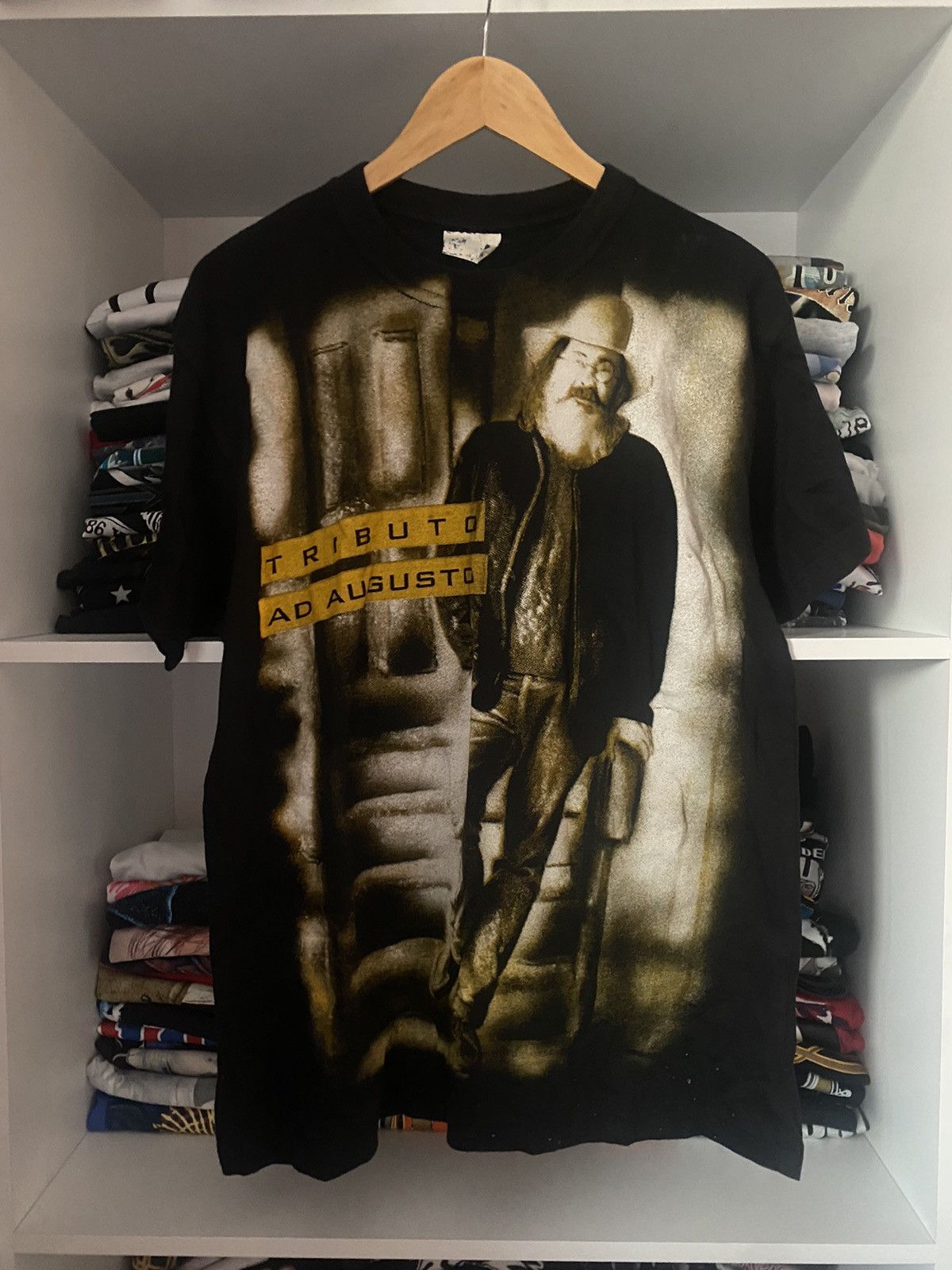 Augusto Daolio T shirt I Nomadi