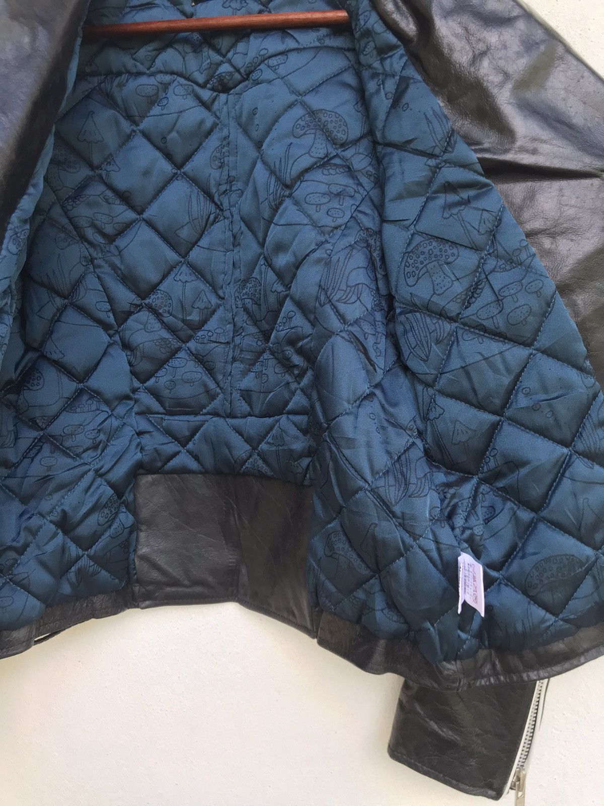 Genuine Leather × Japanese Brand Ozone Rocks Cowhide Leather Jacket Size US XS / EU 42 / 0 - 18 Thumbnail