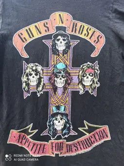 Guns N' Roses × Vintage TSHIR GUNS N ROSES Size US S / EU 44-46 / 1 - 4 Thumbnail