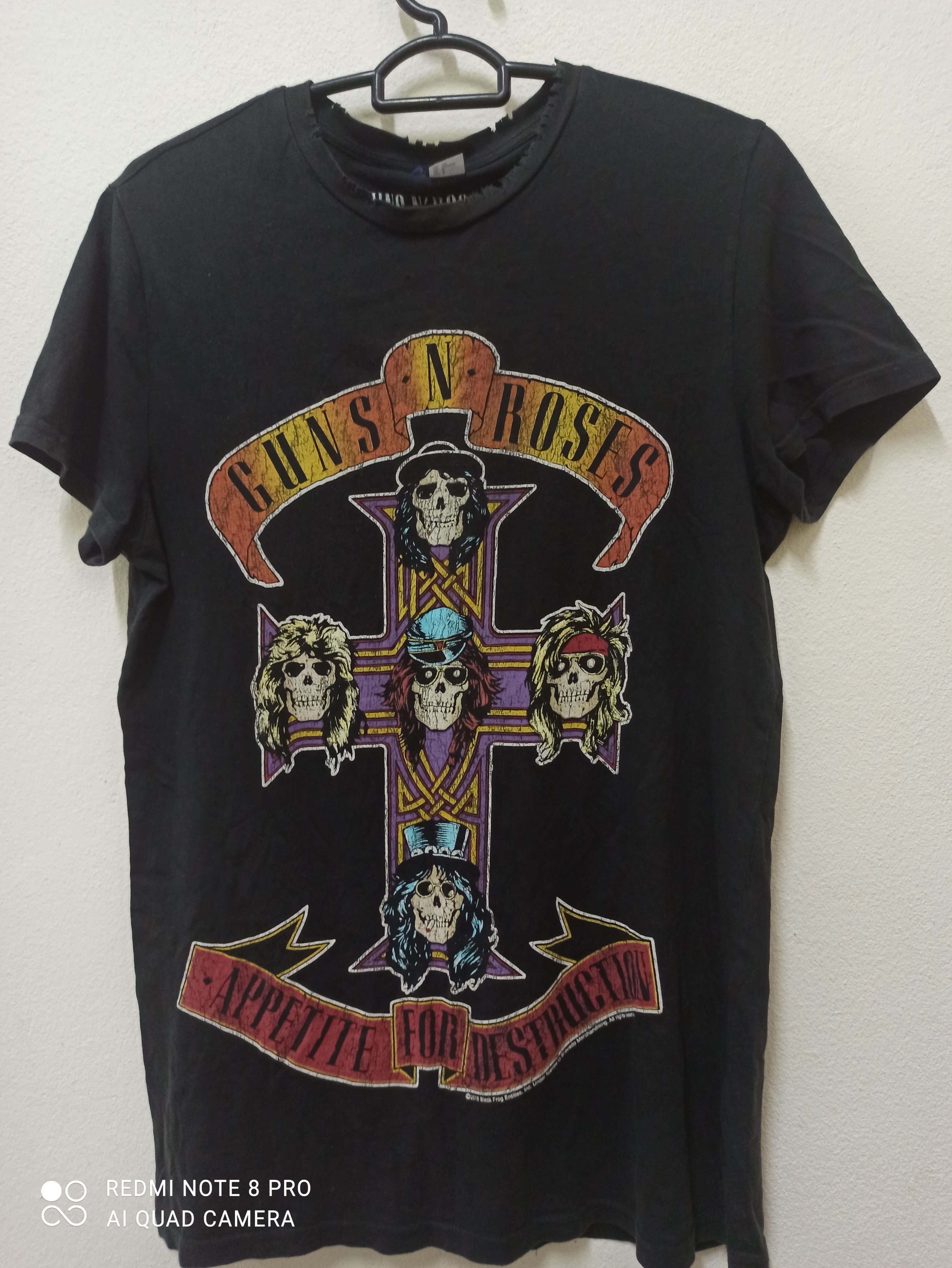 Guns N' Roses × Vintage TSHIR GUNS N ROSES Size US S / EU 44-46 / 1 - 2 Thumbnail