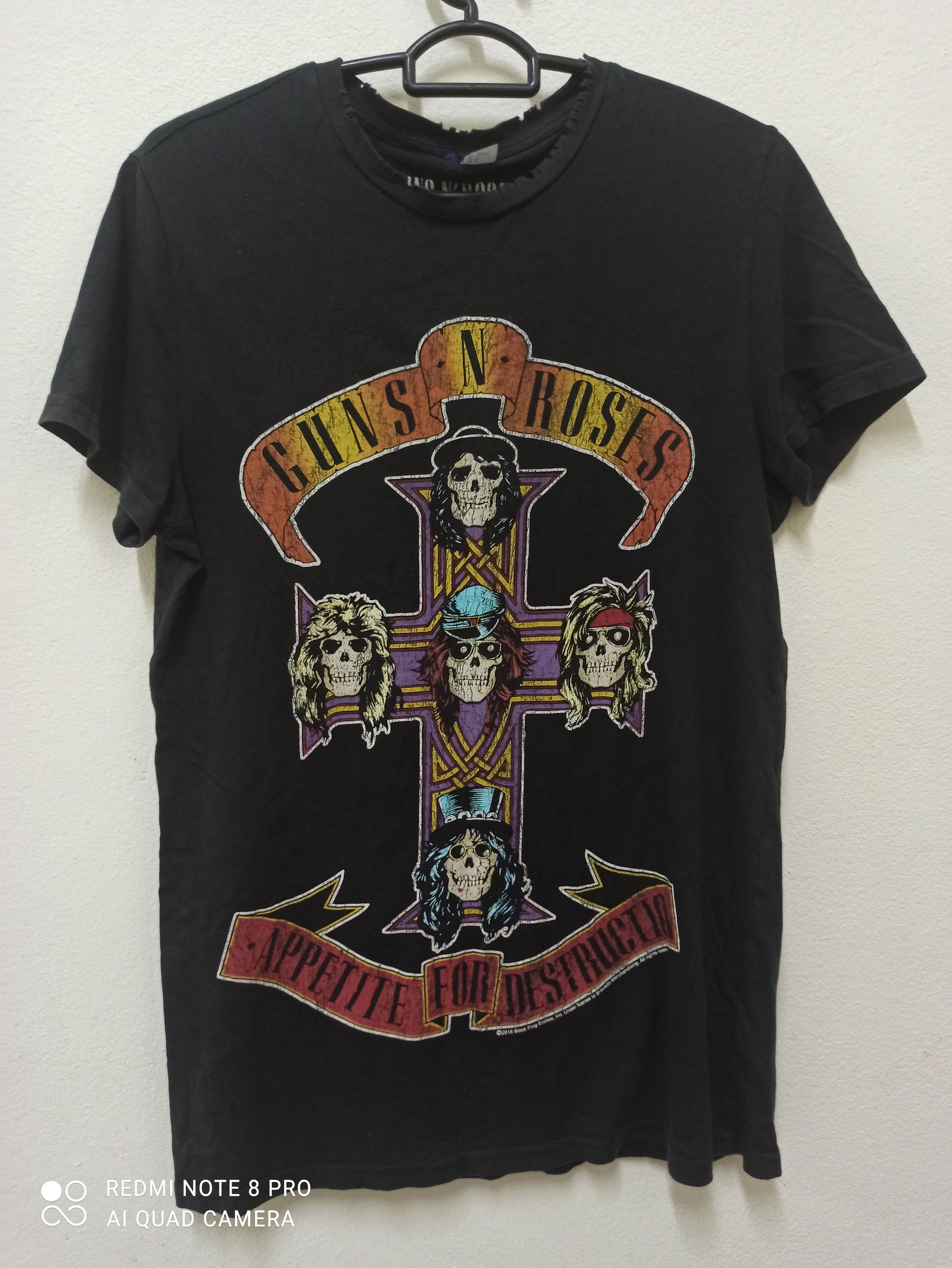 Guns N' Roses × Vintage TSHIR GUNS N ROSES Size US S / EU 44-46 / 1 - 3 Thumbnail